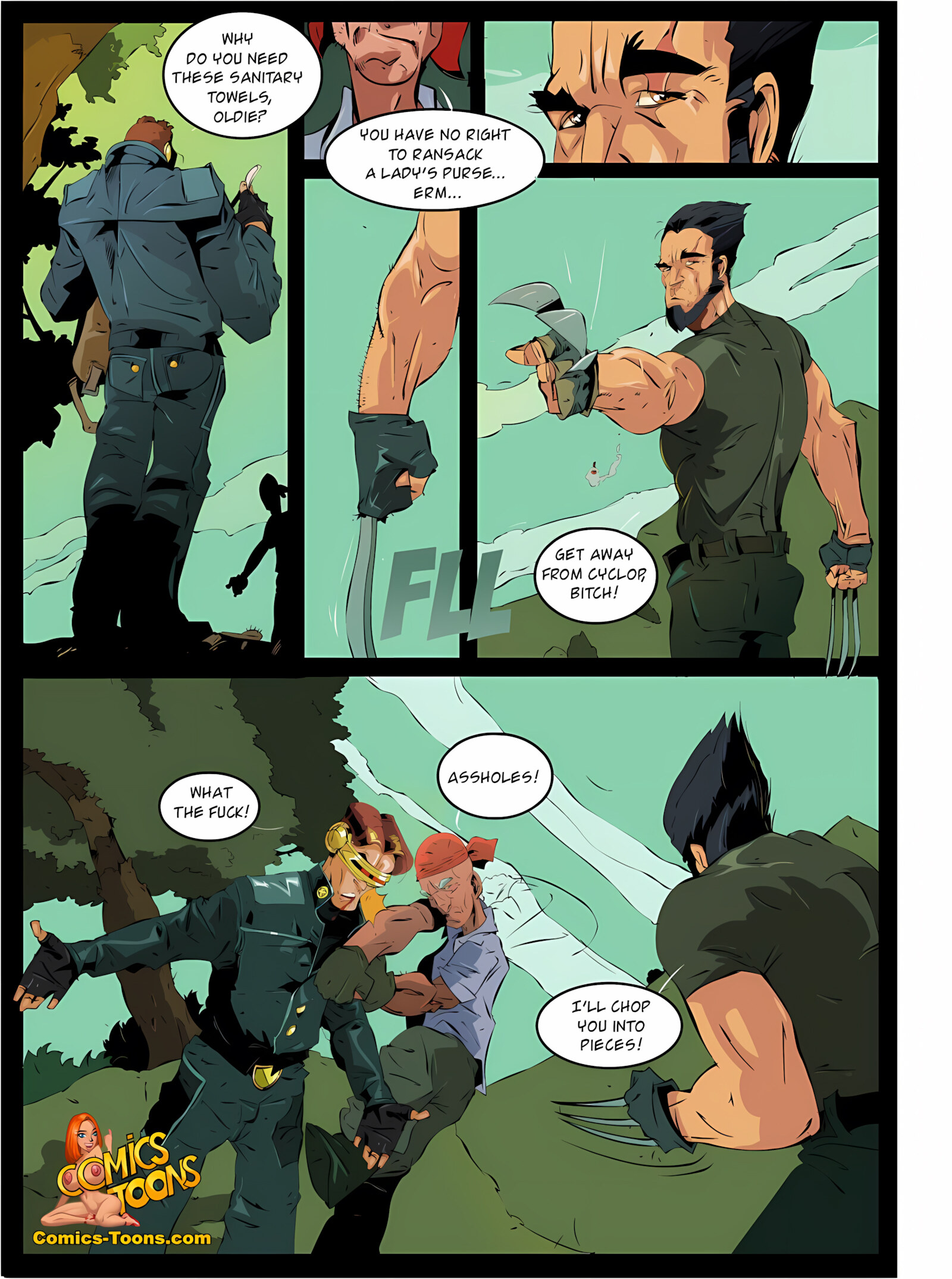 X-Men [Okunev], X-Men, page 23 of 30