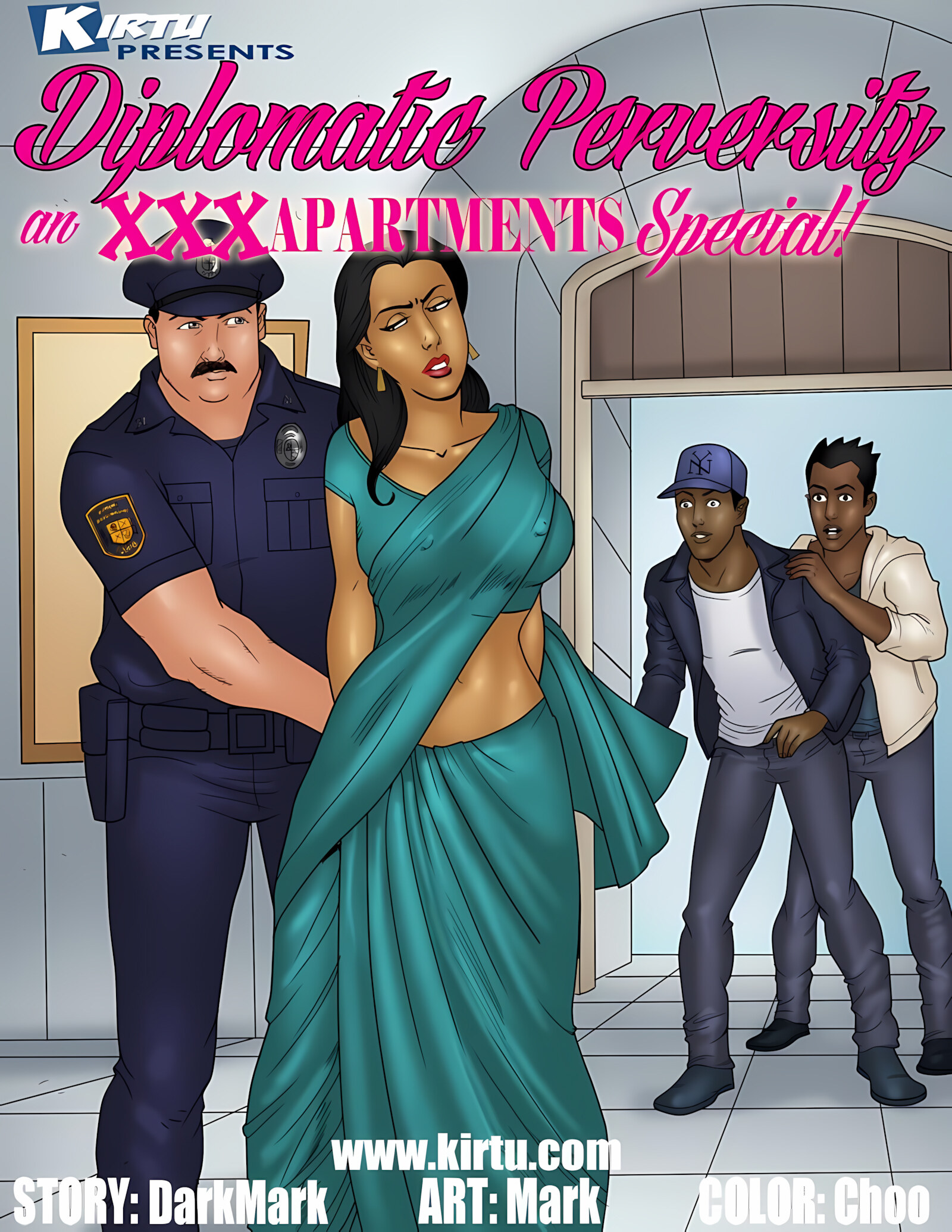 XXX Apartments 21-24 [Kirtu], XXX Apartments - Diplomatic Perversity - Chapter 19, page 1 of 31