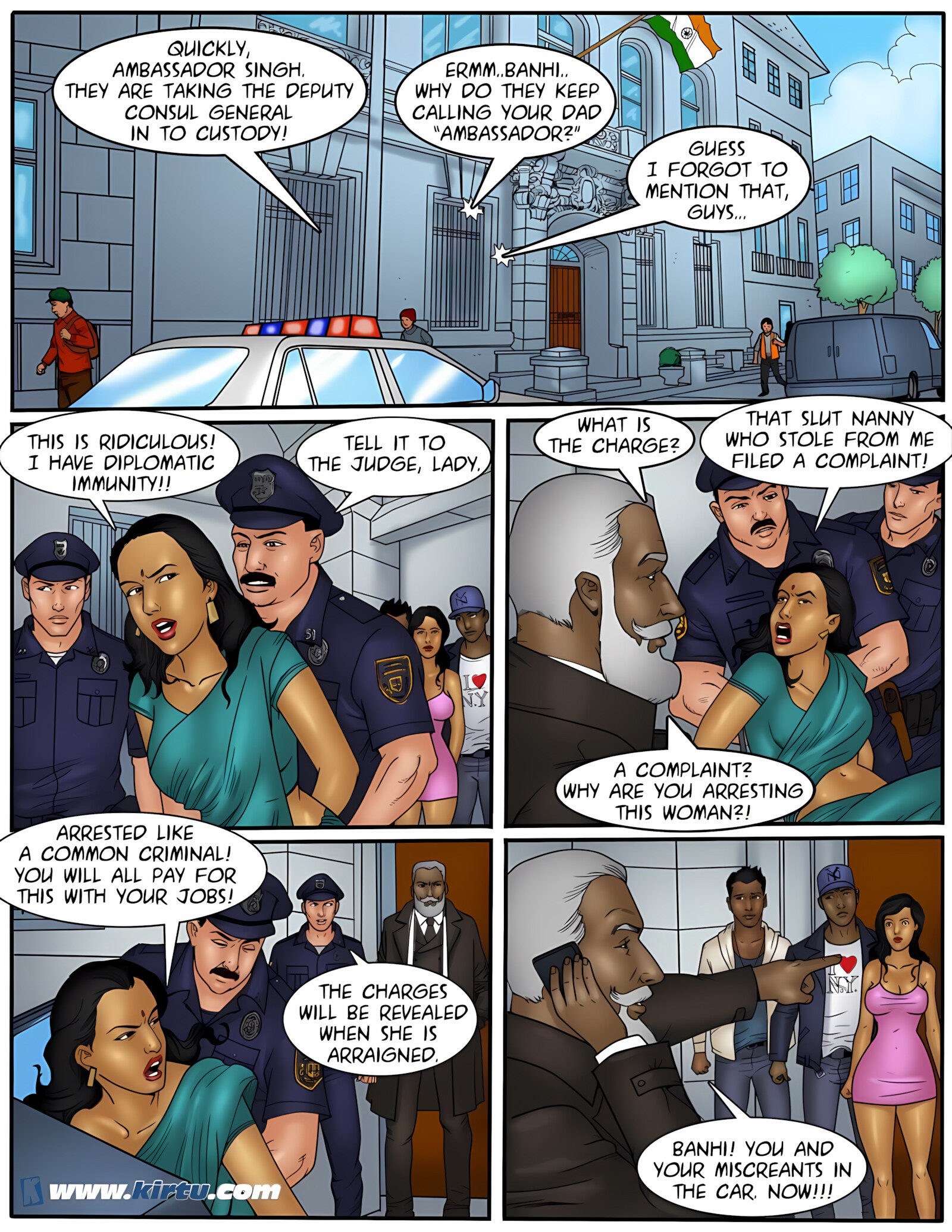 XXX Apartments 21-24 [Kirtu], XXX Apartments - Diplomatic Perversity - Chapter 19, page 23 of 31