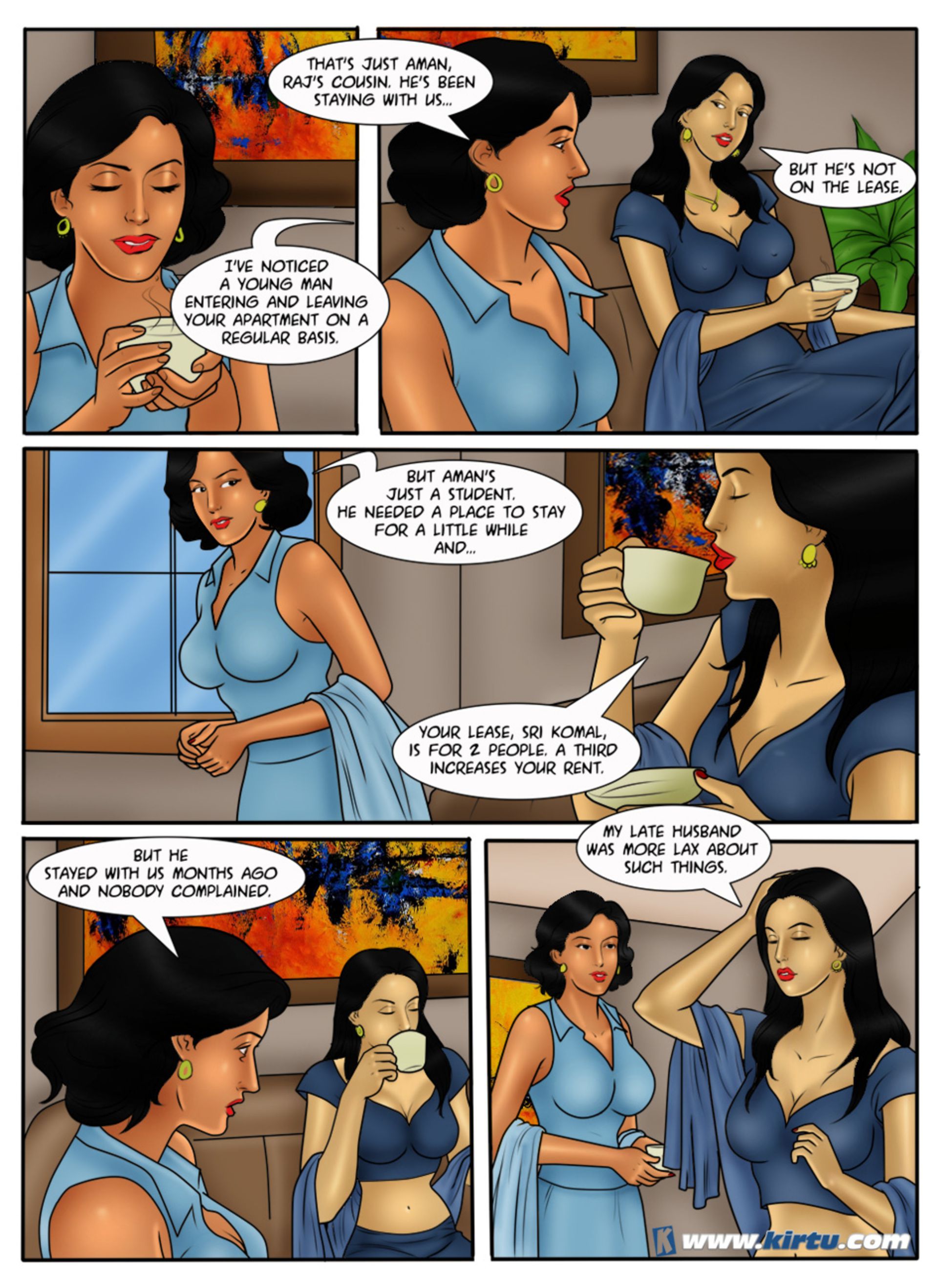 XXX Apartments 21-24 [Kirtu], XXX Apartments - Chapter 24 - Dance Lessons [Kirtu], page 5 of 11