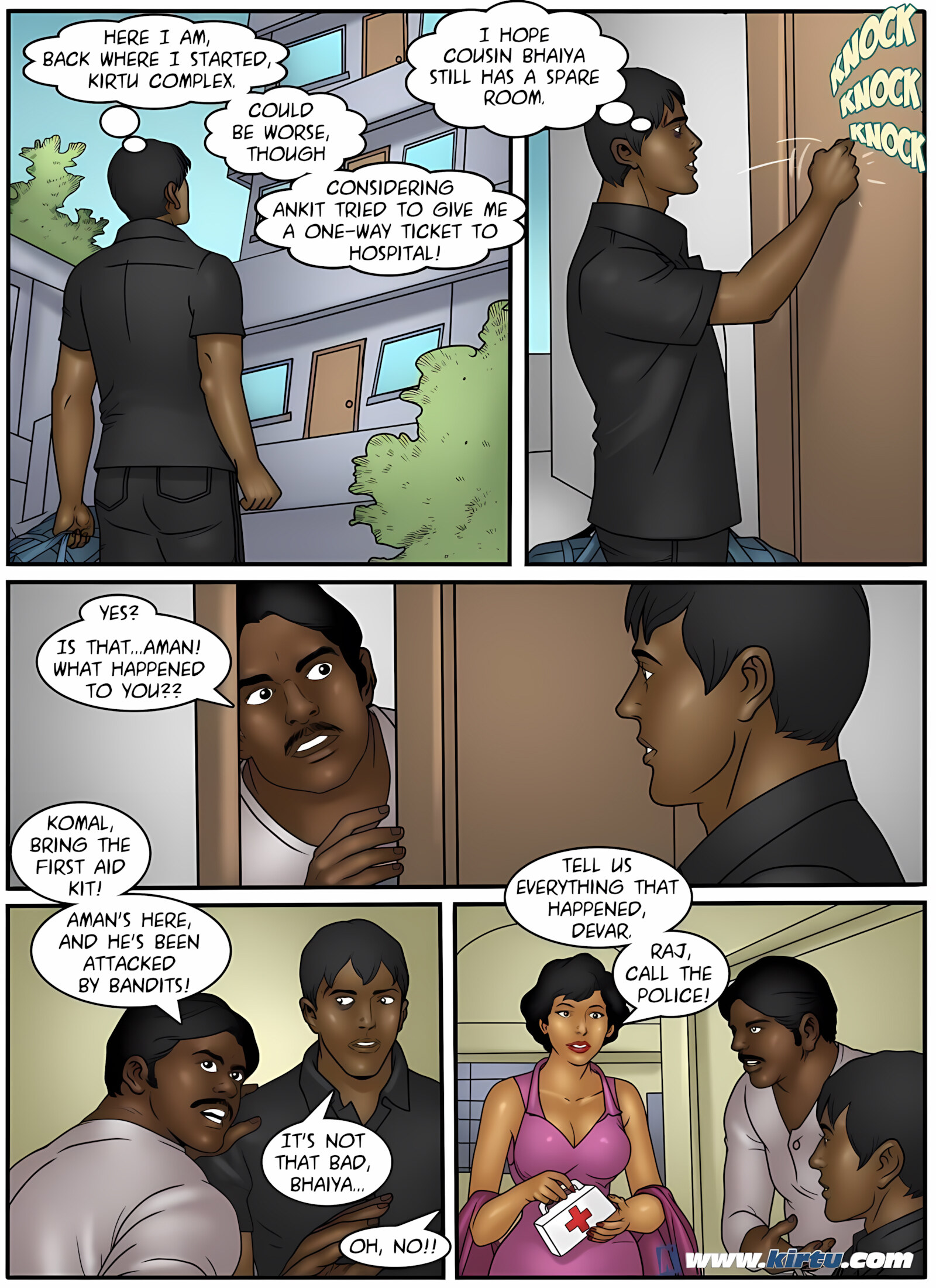 XXX Apartments 21-24 [Kirtu], XXX Apartments - Returning Home - Chapter 23, page 2 of 32