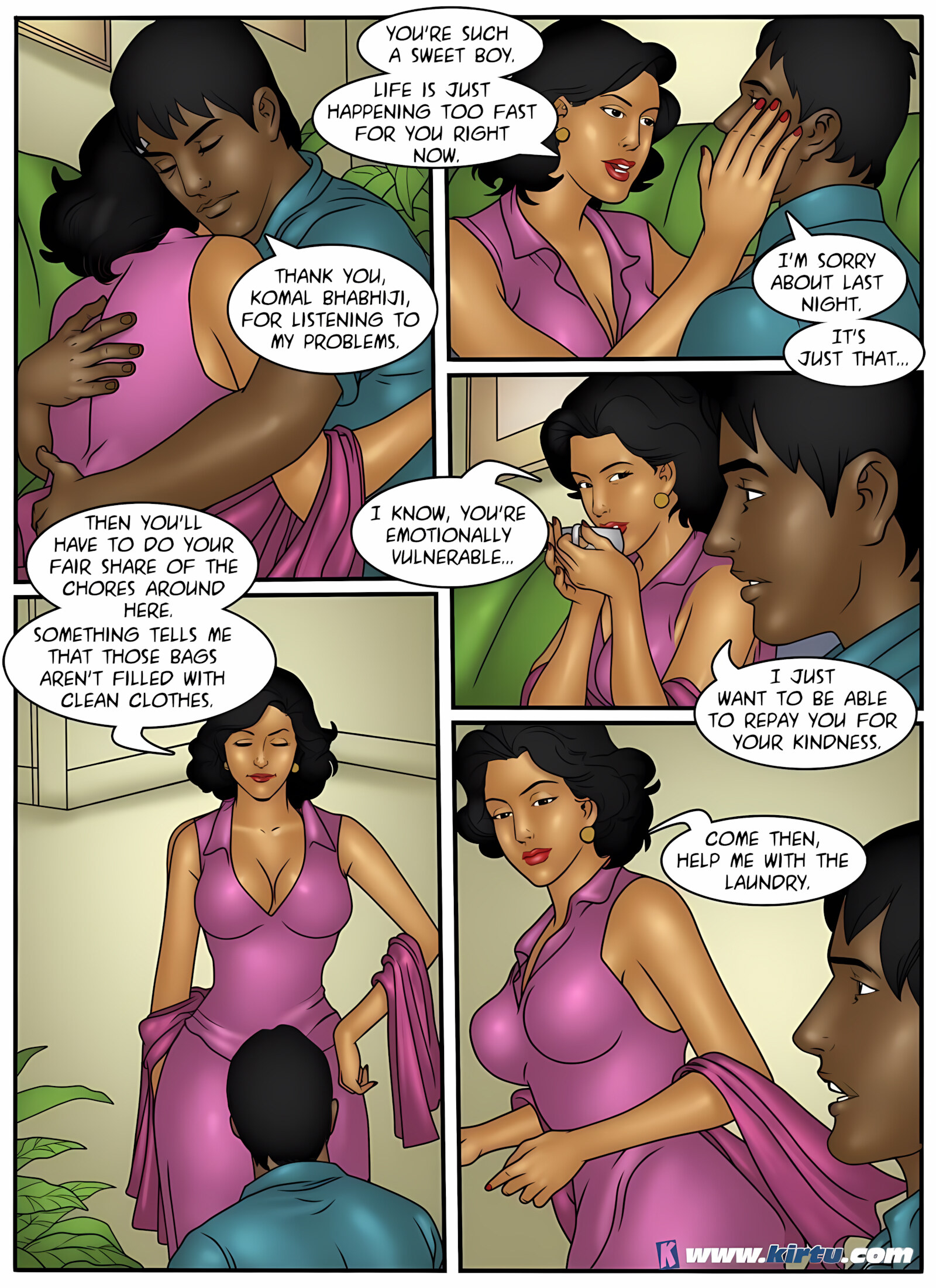 XXX Apartments 21-24 [Kirtu], XXX Apartments - Returning Home - Chapter 23, page 25 of 32