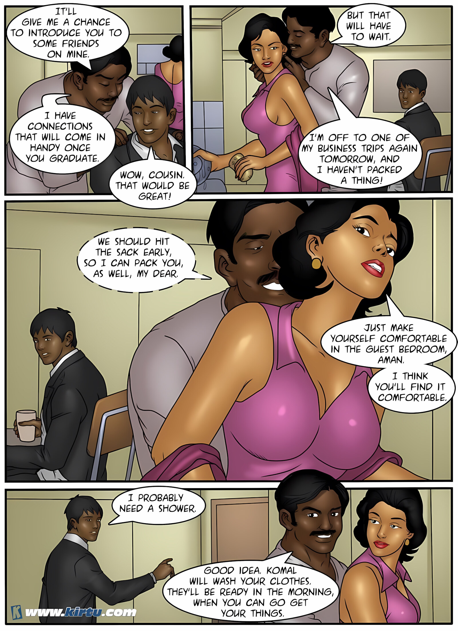 XXX Apartments 21-24 [Kirtu], XXX Apartments - Returning Home - Chapter 23, page 6 of 32