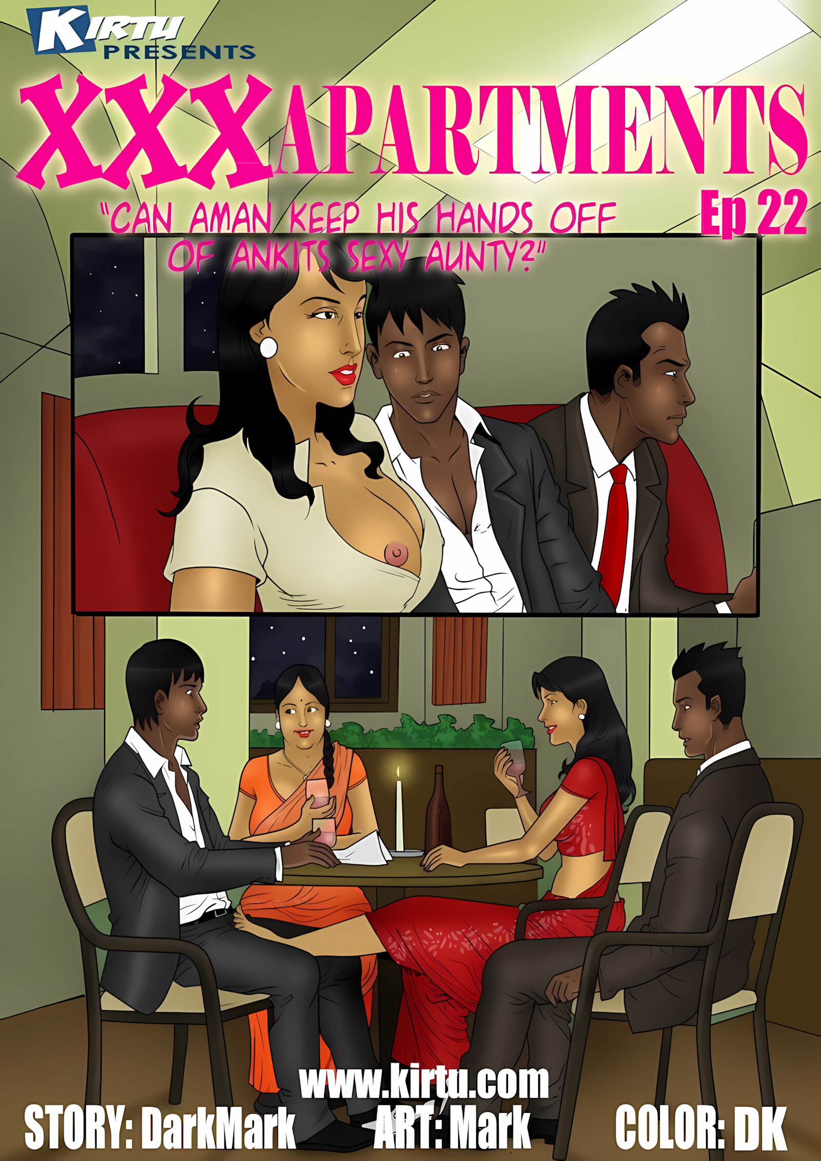 XXX Apartments 21-24 [Kirtu], XXX Apartments - Can Aman keep his hands of … - Chapter 22, page 1 of 33