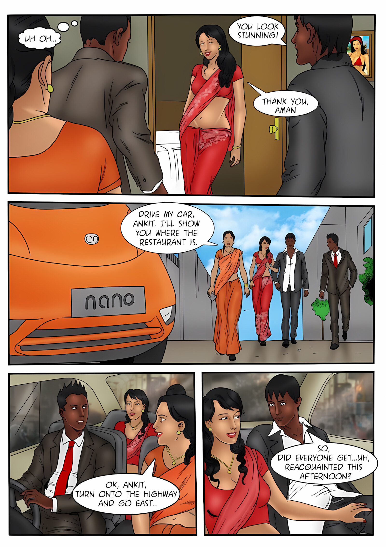 XXX Apartments 21-24 [Kirtu], XXX Apartments - Can Aman keep his hands of … - Chapter 22, page 20 of 33