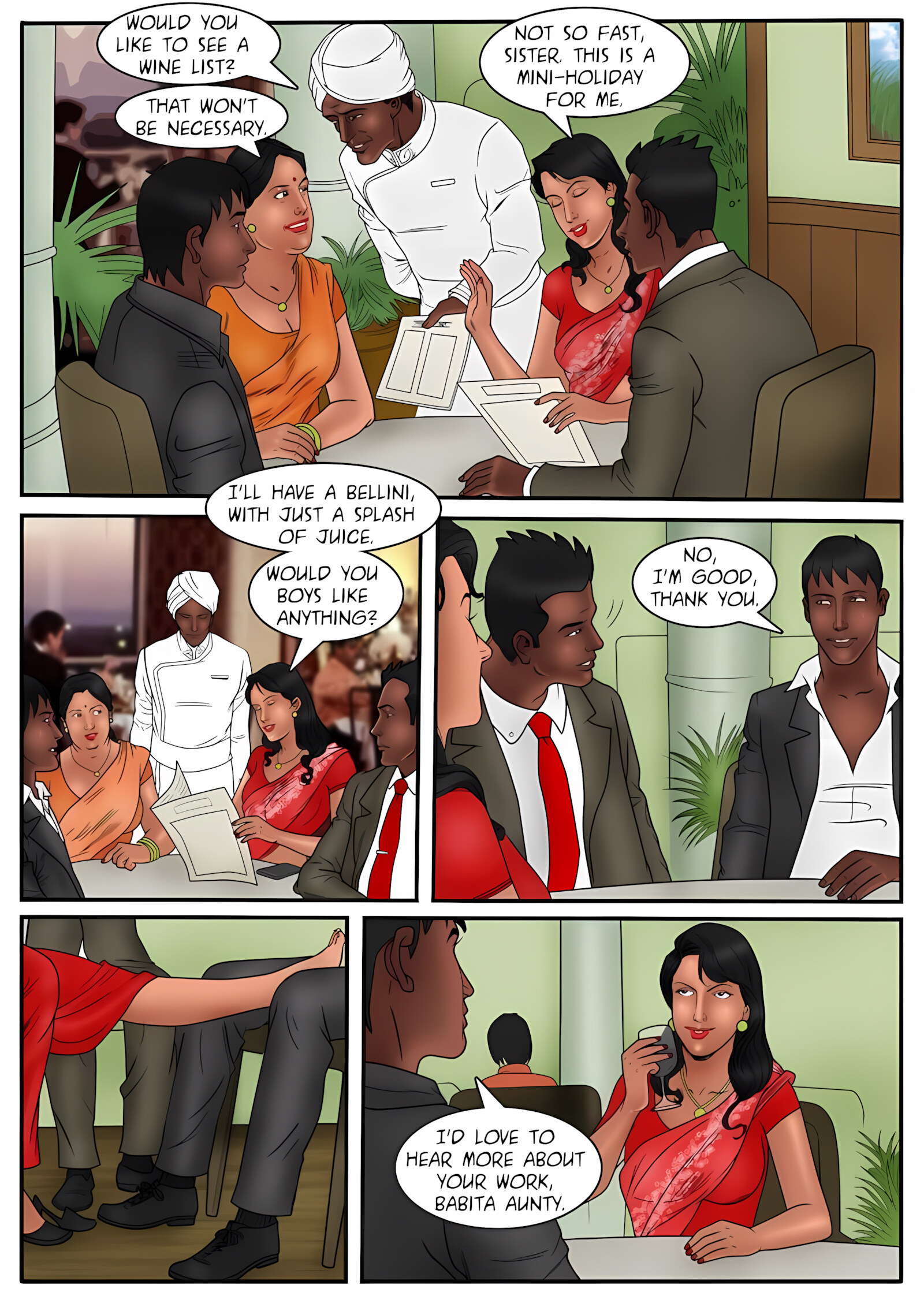 XXX Apartments 21-24 [Kirtu], XXX Apartments - Can Aman keep his hands of … - Chapter 22, page 22 of 33