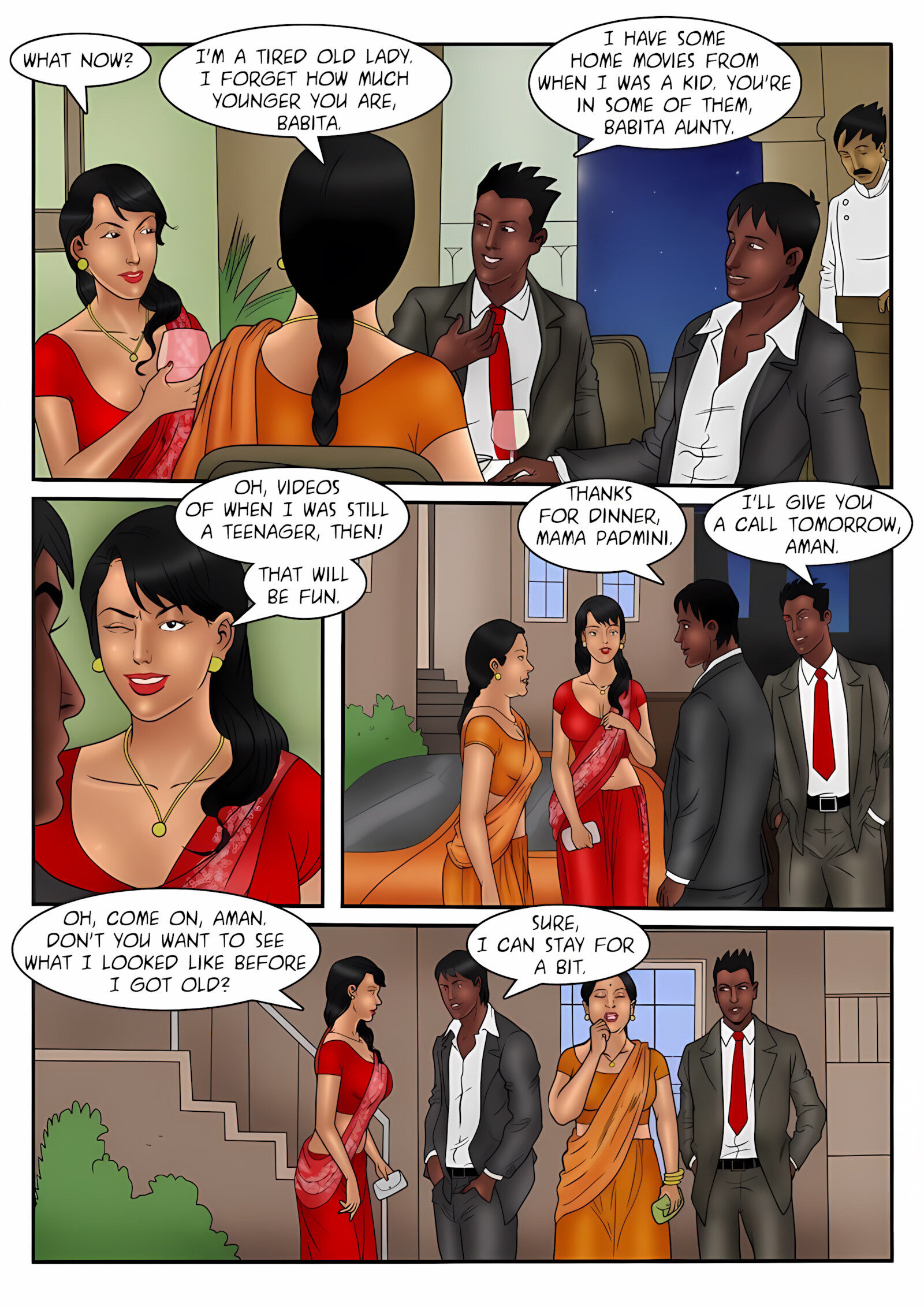 XXX Apartments 21-24 [Kirtu], XXX Apartments - Can Aman keep his hands of … - Chapter 22, page 25 of 33