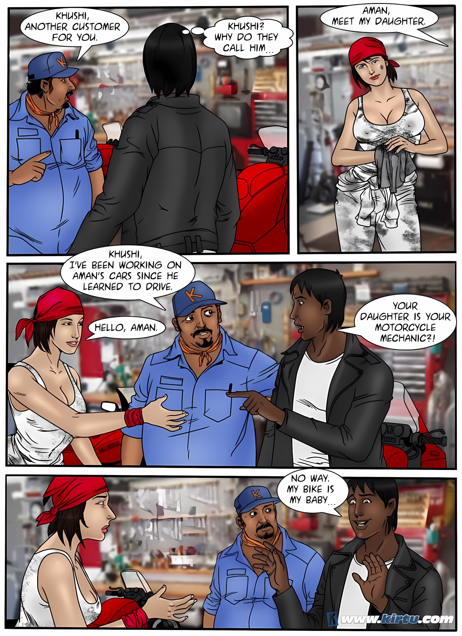 XXX Apartments 21-24 [Kirtu], XXX Apartments - Aman gets down and dirty … - Chapter 21, page 18 of 32