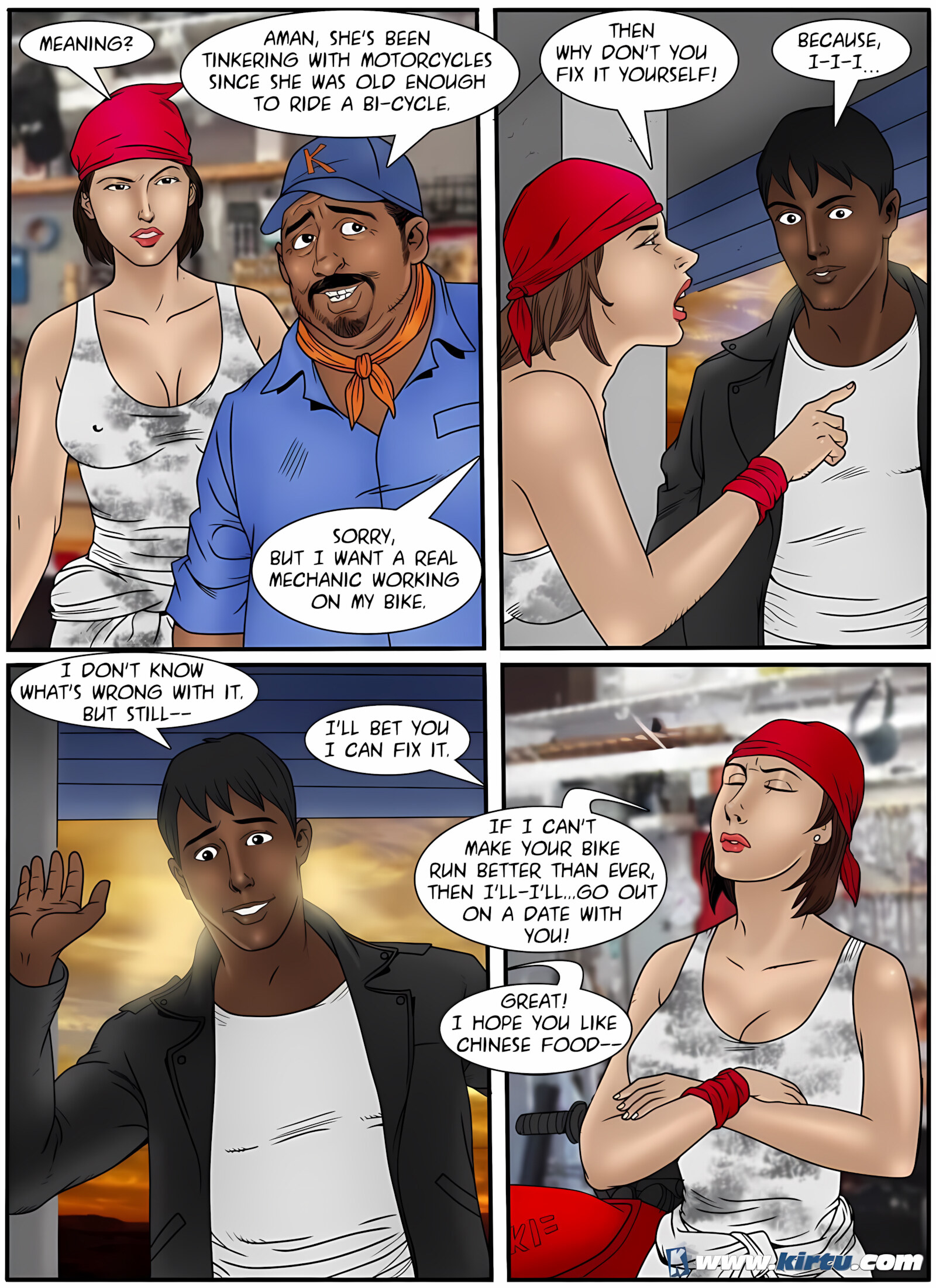 XXX Apartments 21-24 [Kirtu], XXX Apartments - Aman gets down and dirty … - Chapter 21, page 19 of 32