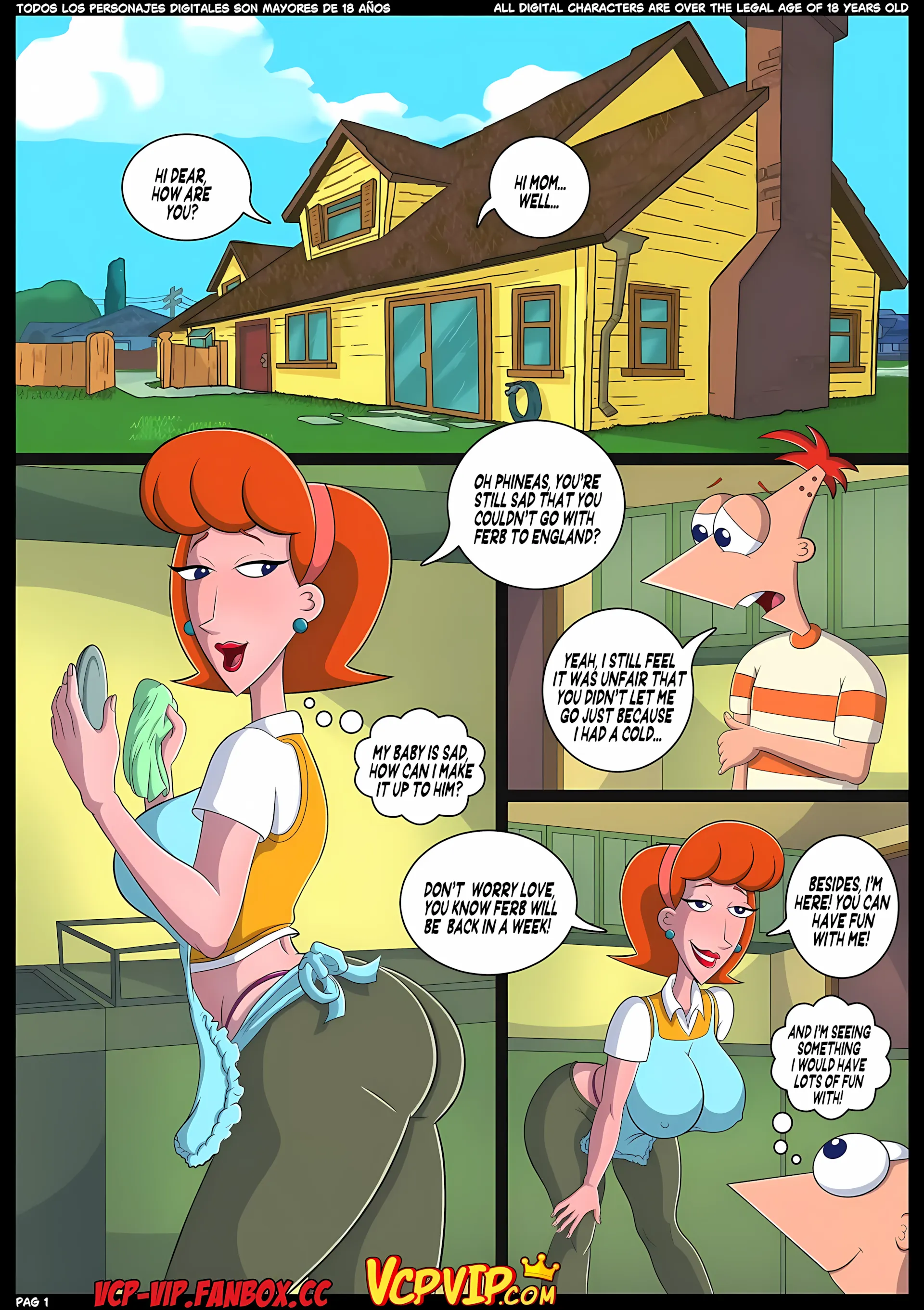 XXX-Ray Vision (Phineas & Ferb), XXX-Ray Vision (Phineas & Ferb), page 2 of 51