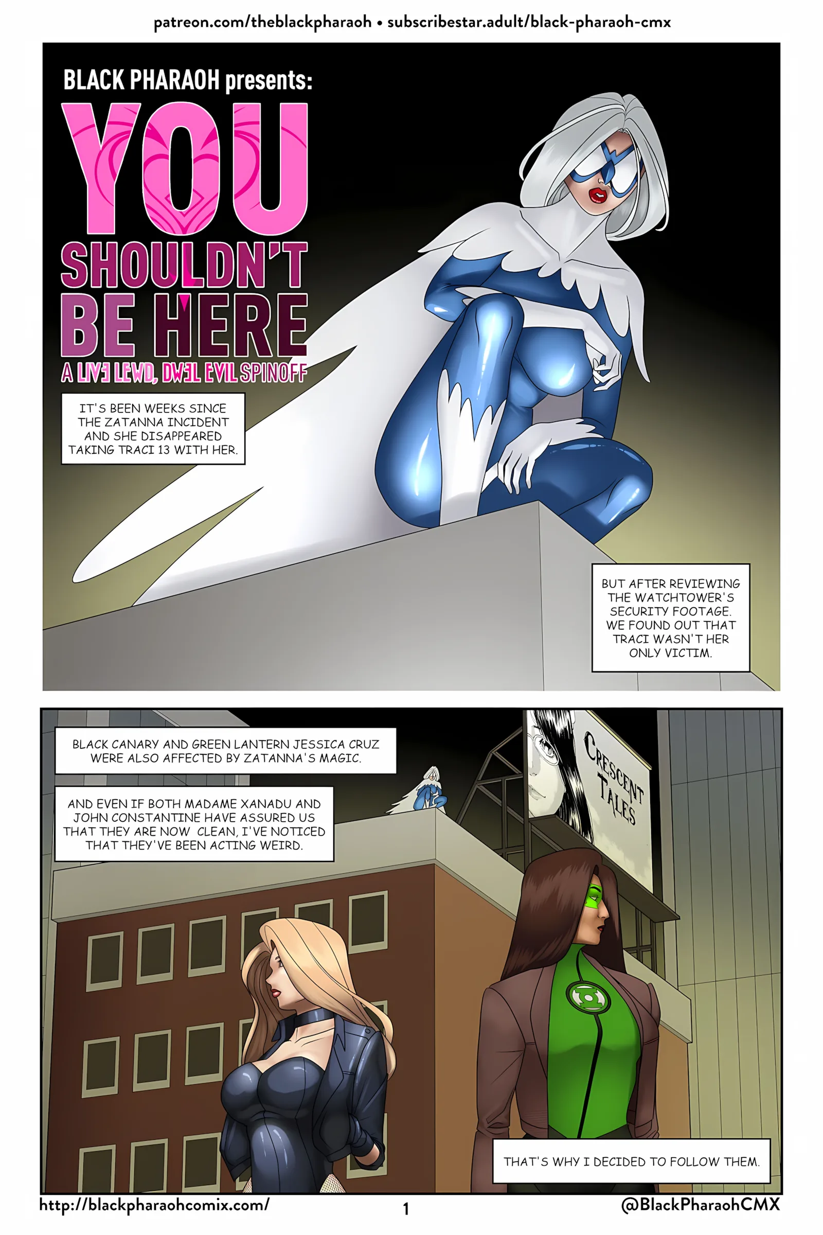 You shouldn’t be here [Black Canary] [Black Pharaoh], You shouldn't be here [Black Canary], page 2 of 8