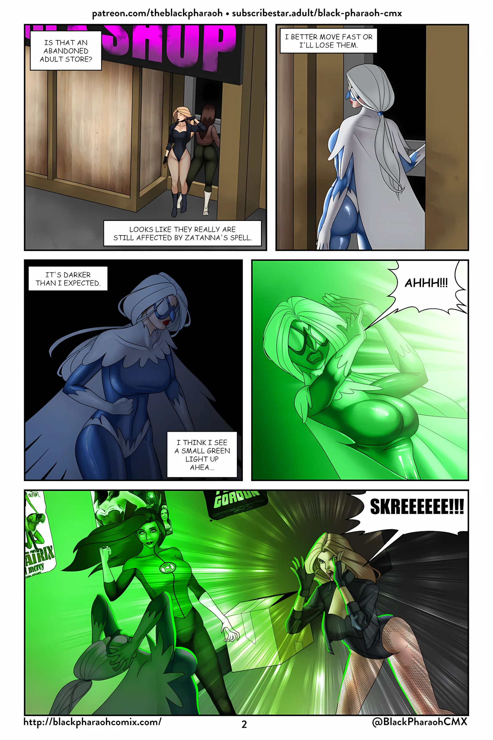 You shouldn’t be here [Black Canary] [Black Pharaoh], You shouldn't be here [Black Canary], page 3 of 8