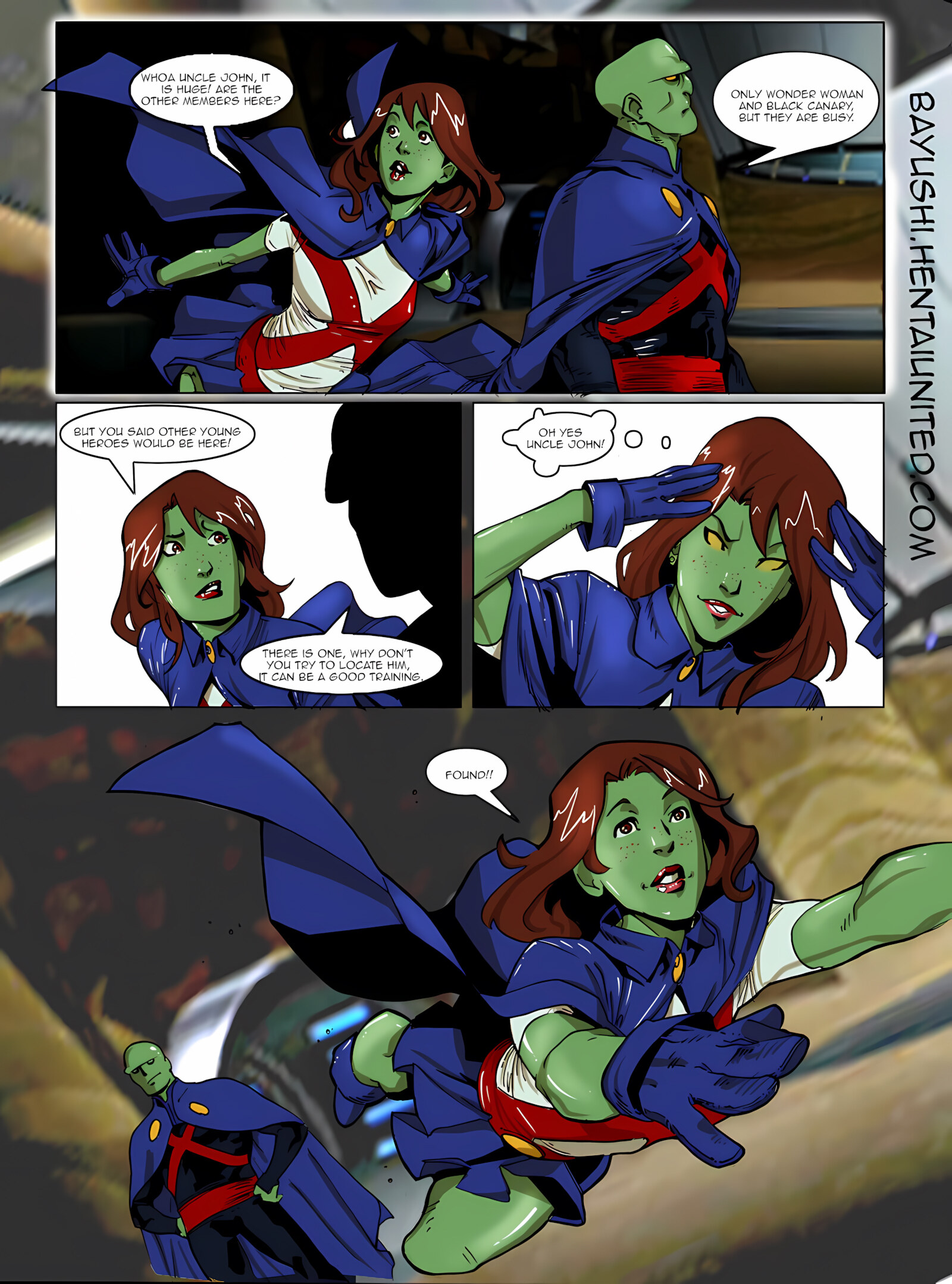 Young Justice 2 [Bayushi], Young Justice 2, page 2 of 16