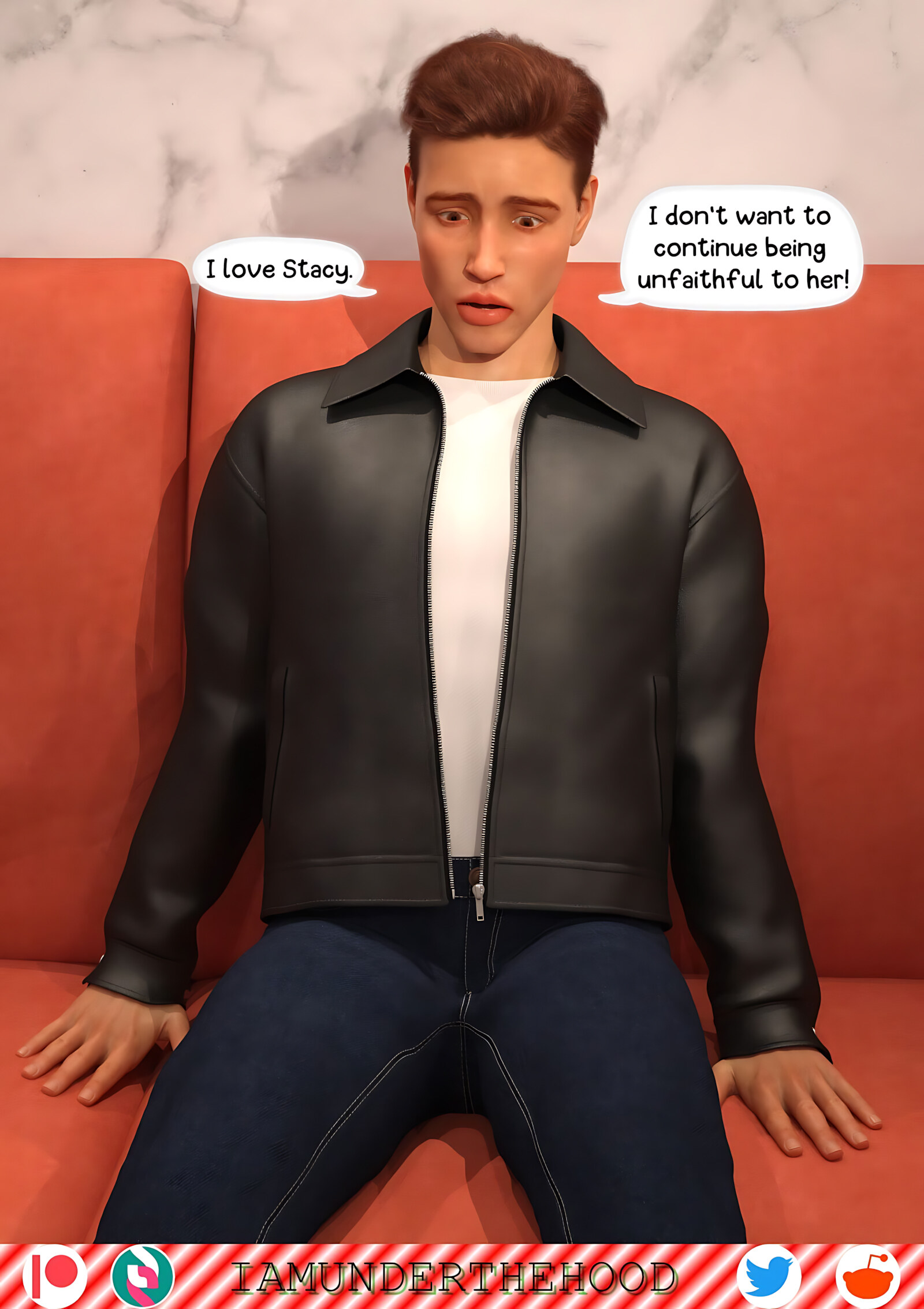 Comics [Under The Hood], Stacy’s Xmas Present, page 69 of 146