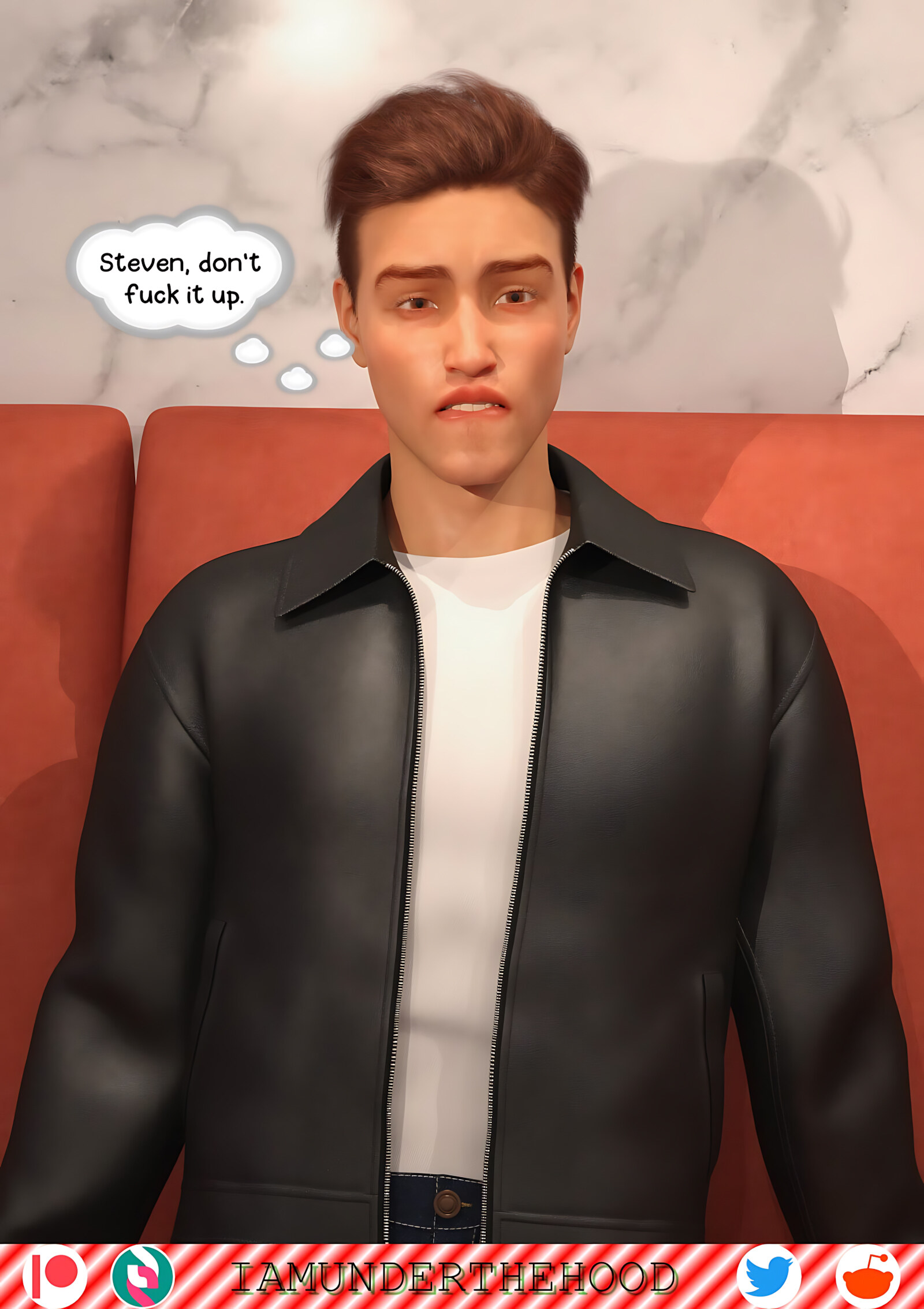 Comics [Under The Hood], Stacy’s Xmas Present, page 75 of 146