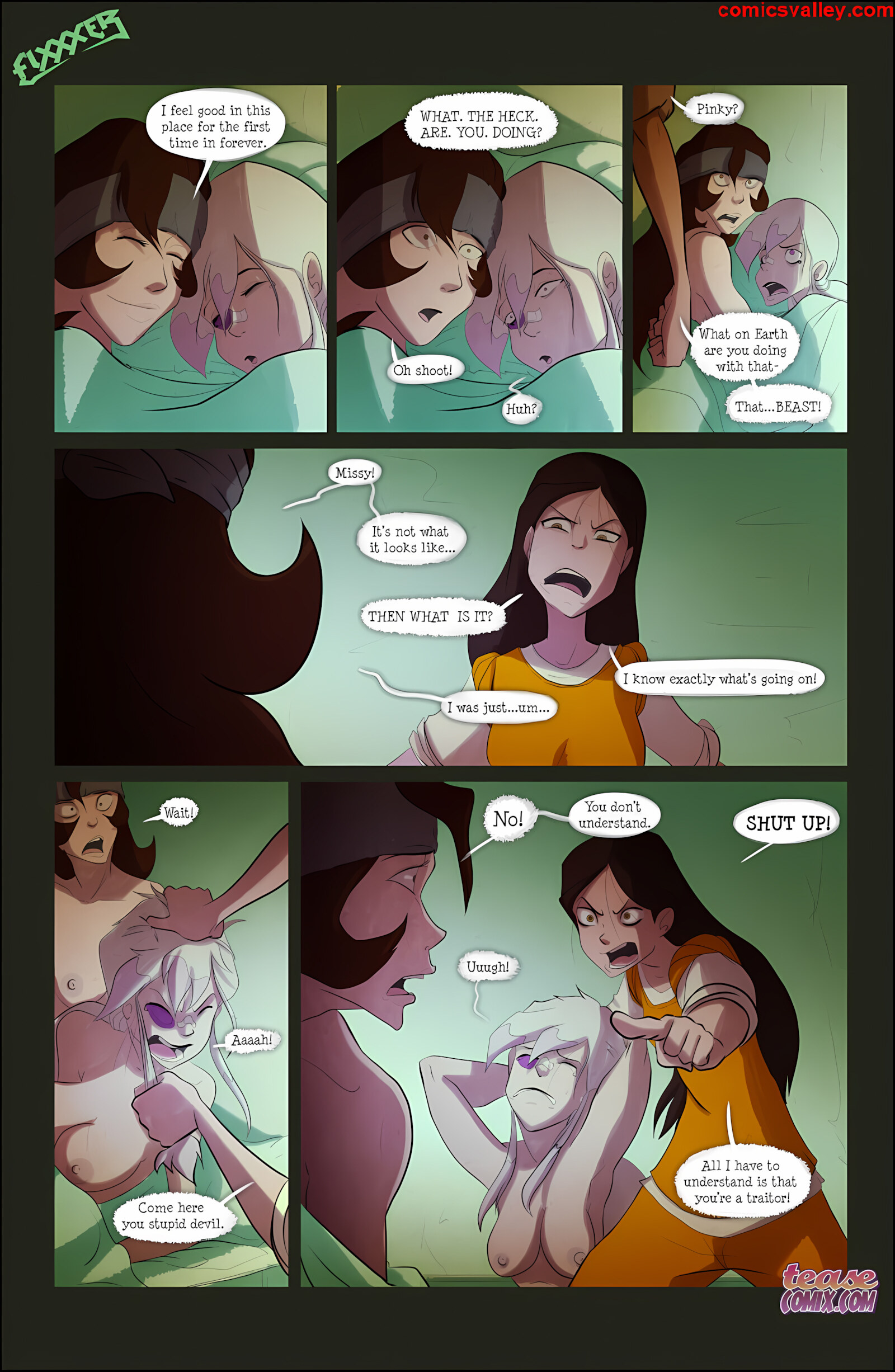 Ben 10 -The Witch With No Name [Tease Comix], Ben 10 -The Witch With No Name, page 32 of 57