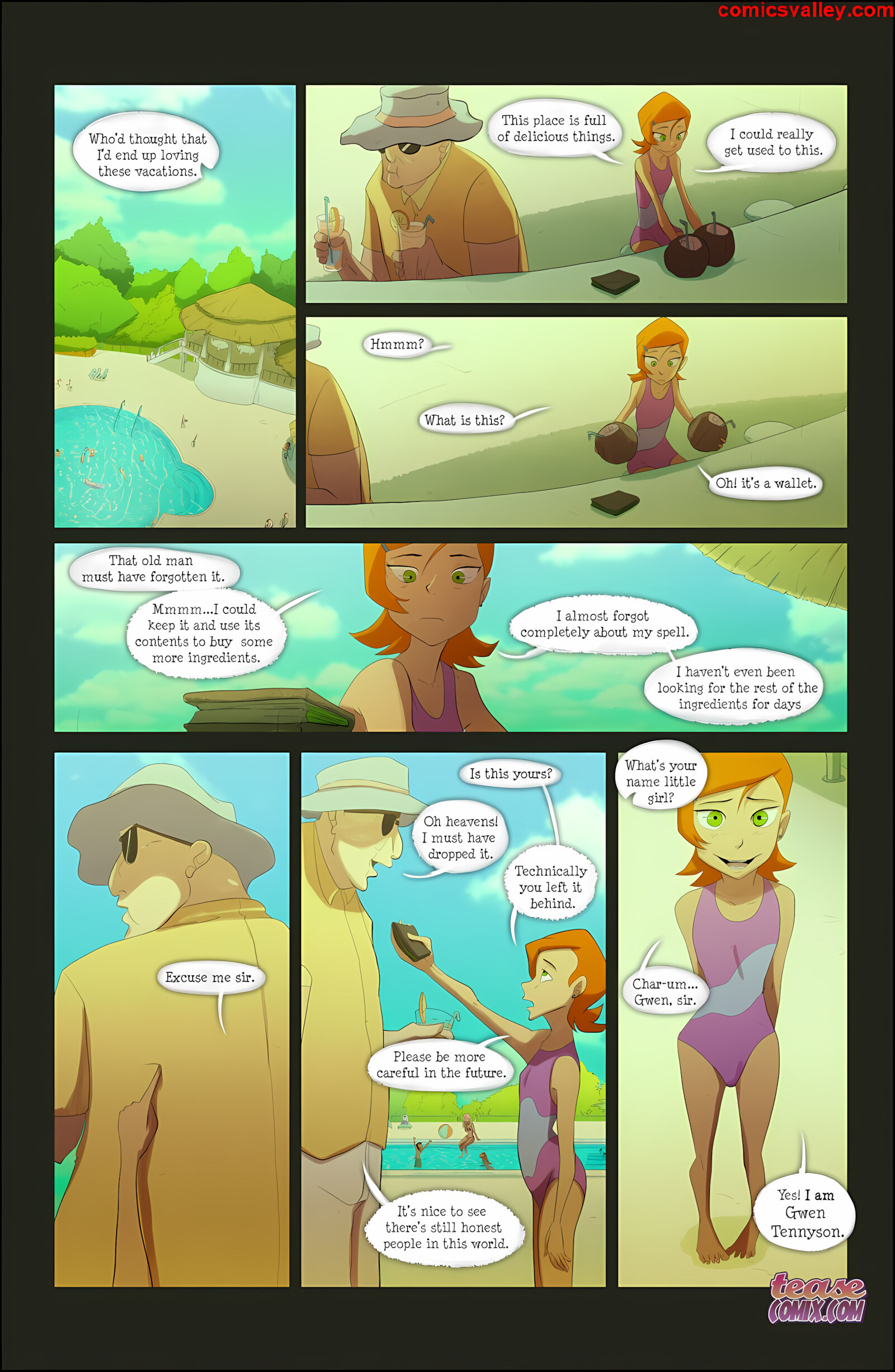 Ben 10 -The Witch With No Name [Tease Comix], Ben 10 -The Witch With No Name, page 46 of 57