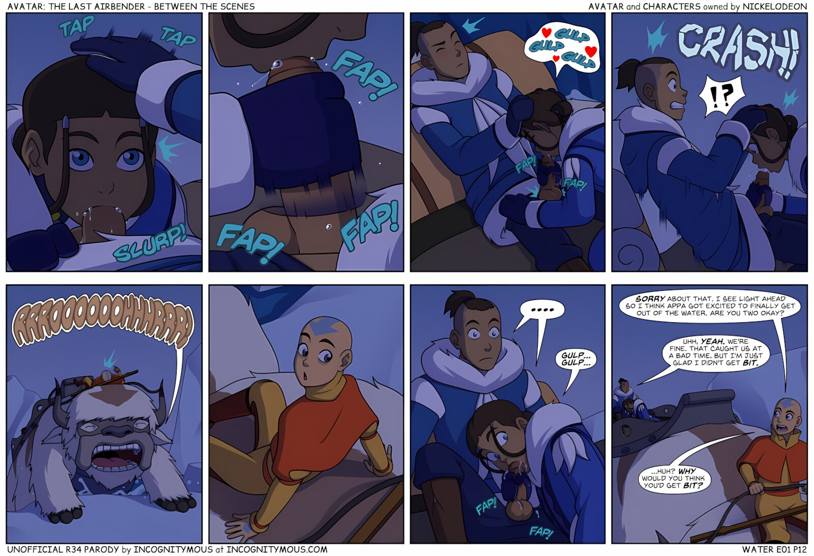 Between The Scenes [Incognitymous], Between The Scenes, page 12 of 14