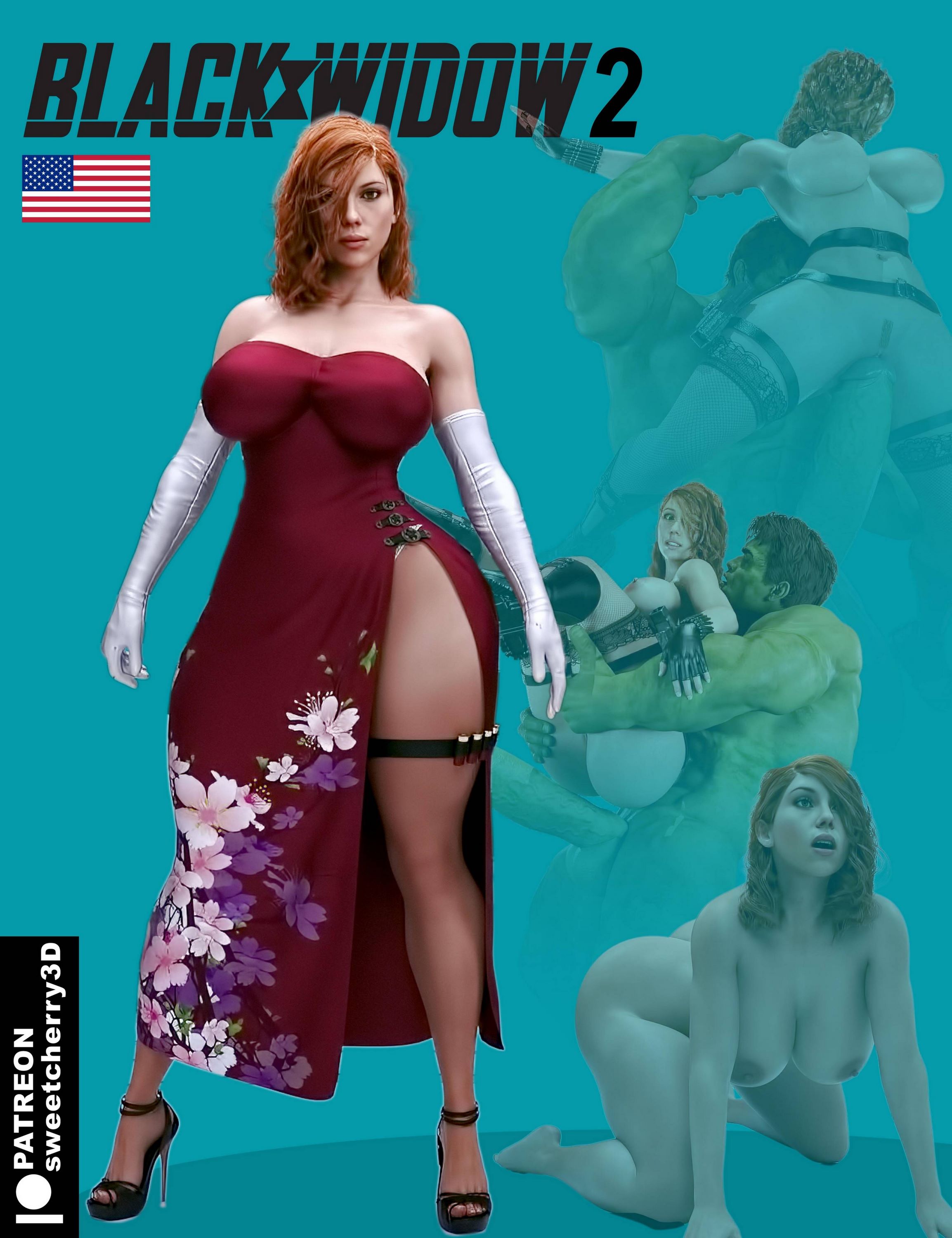 Black Widow [MegaParodies], Black Widow 2, page 1 of 29