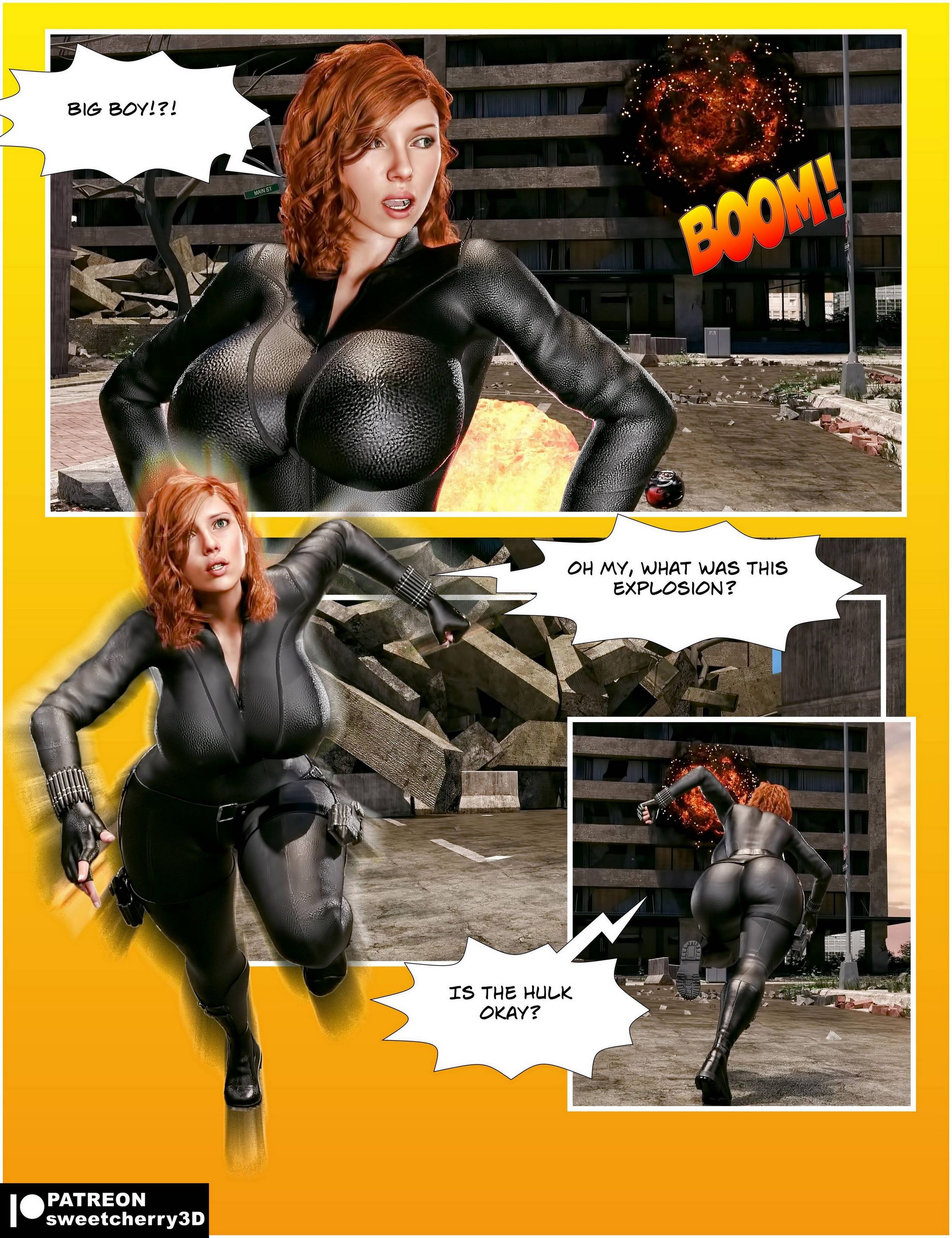 Black Widow [MegaParodies], Black Widow 1, page 16 of 26