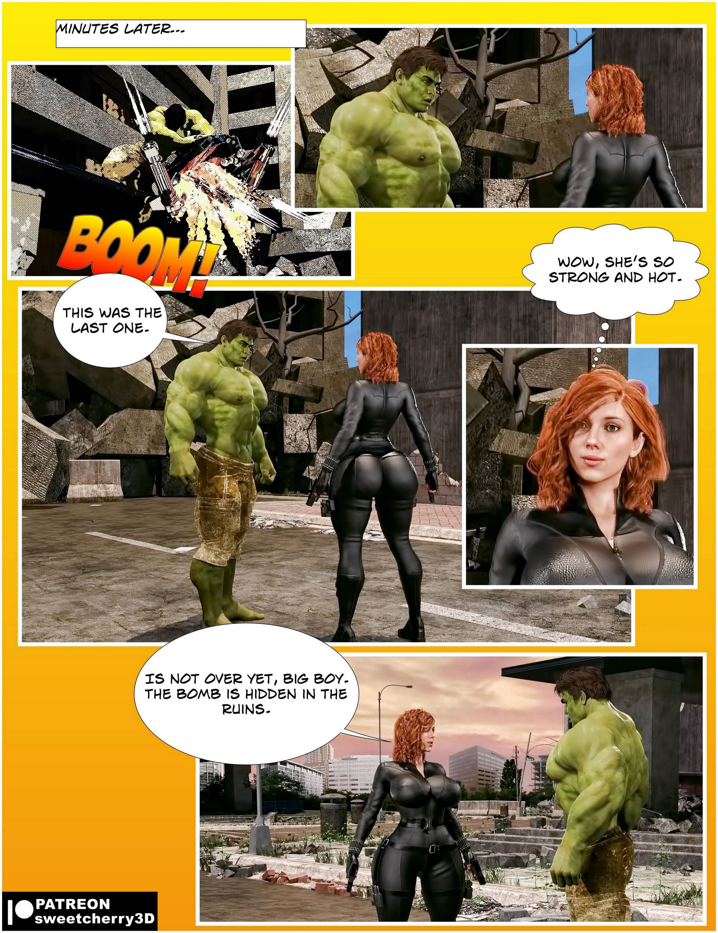 Black Widow [MegaParodies], Black Widow 1, page 4 of 26