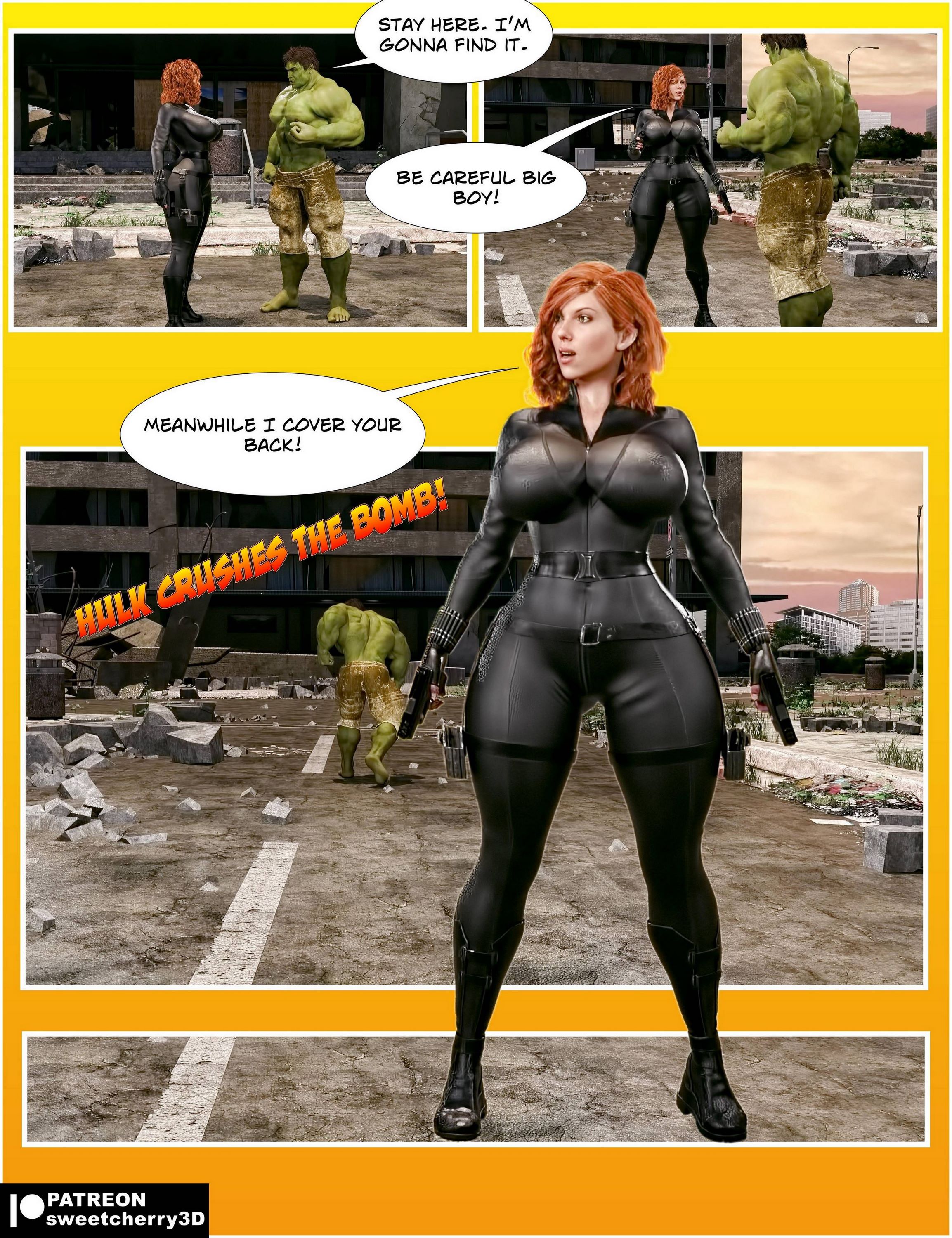 Black Widow [MegaParodies], Black Widow 1, page 5 of 26