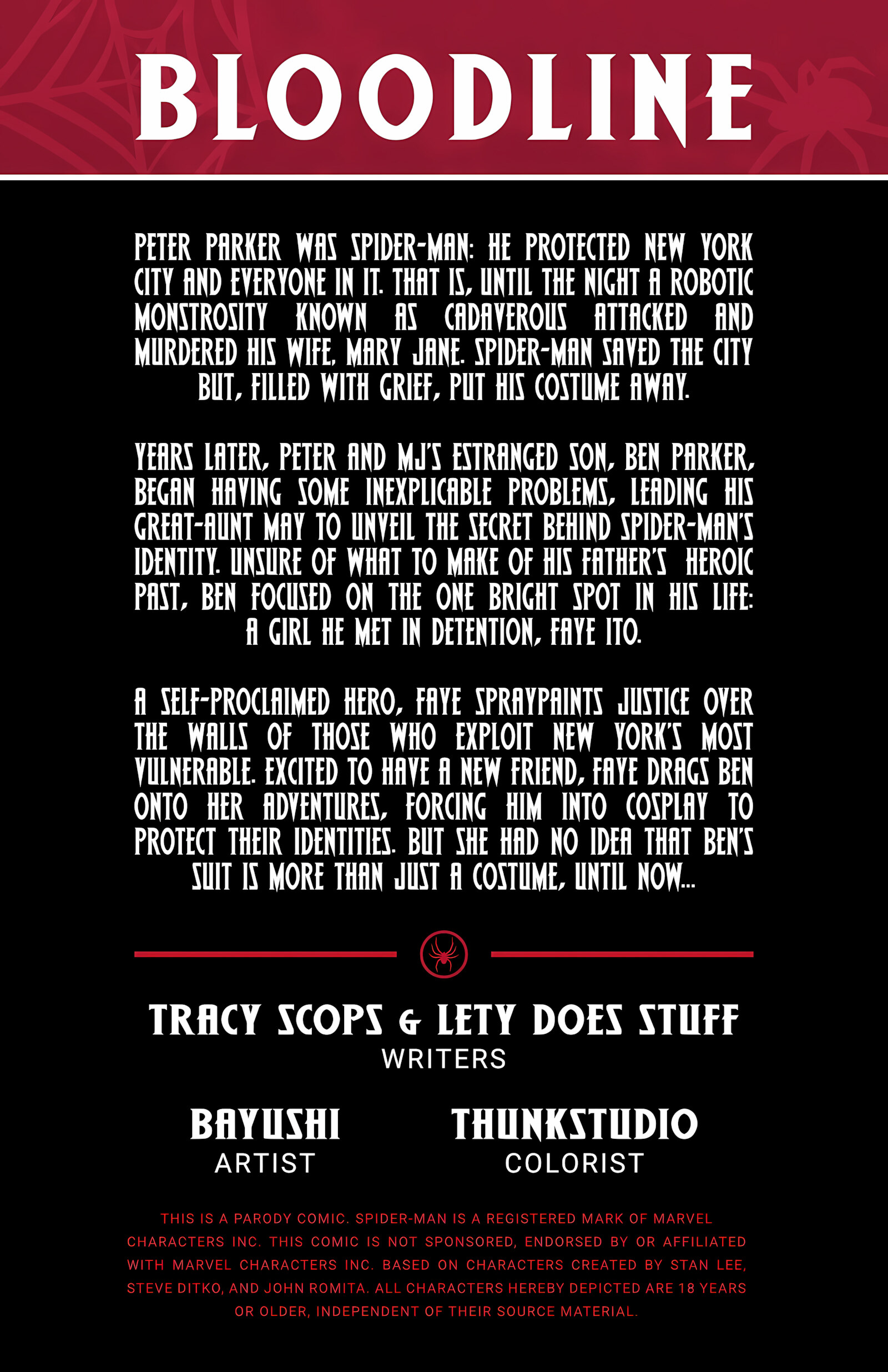 Bloodline [Tracy Scops], Bloodline, page 2 of 11