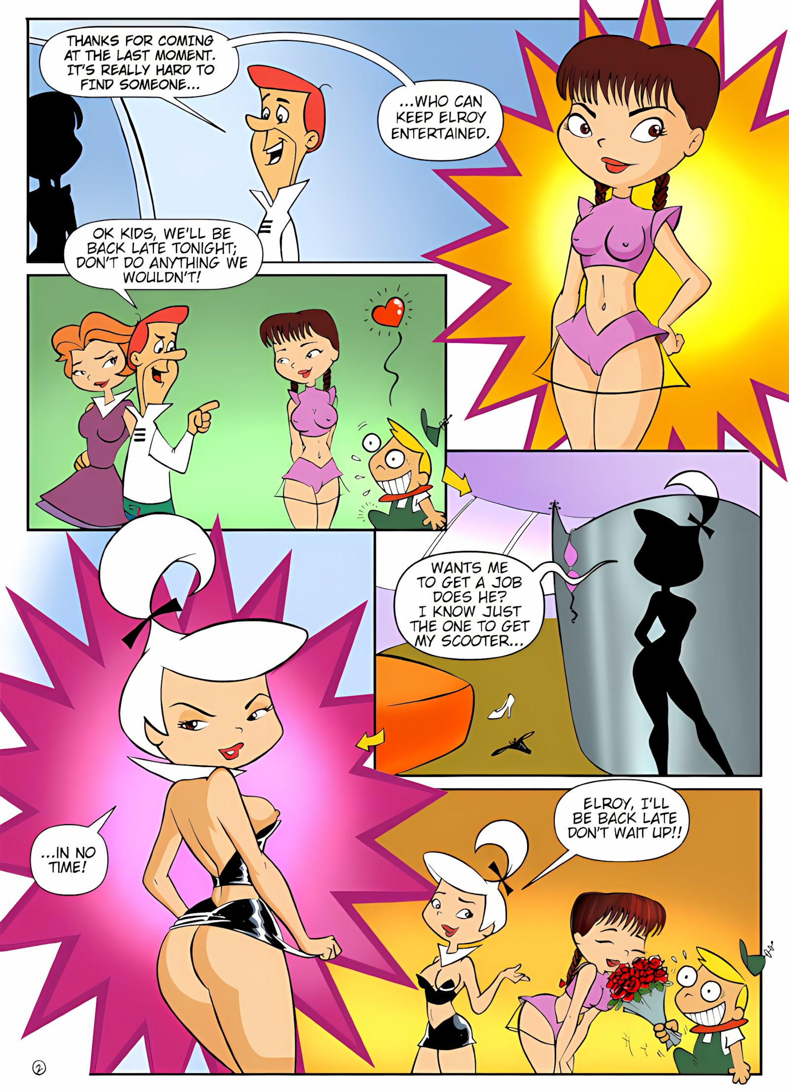 Brand New Jetsons Friends [Alex Hiro], Brand New Jetsons Friends, page 2 of 11