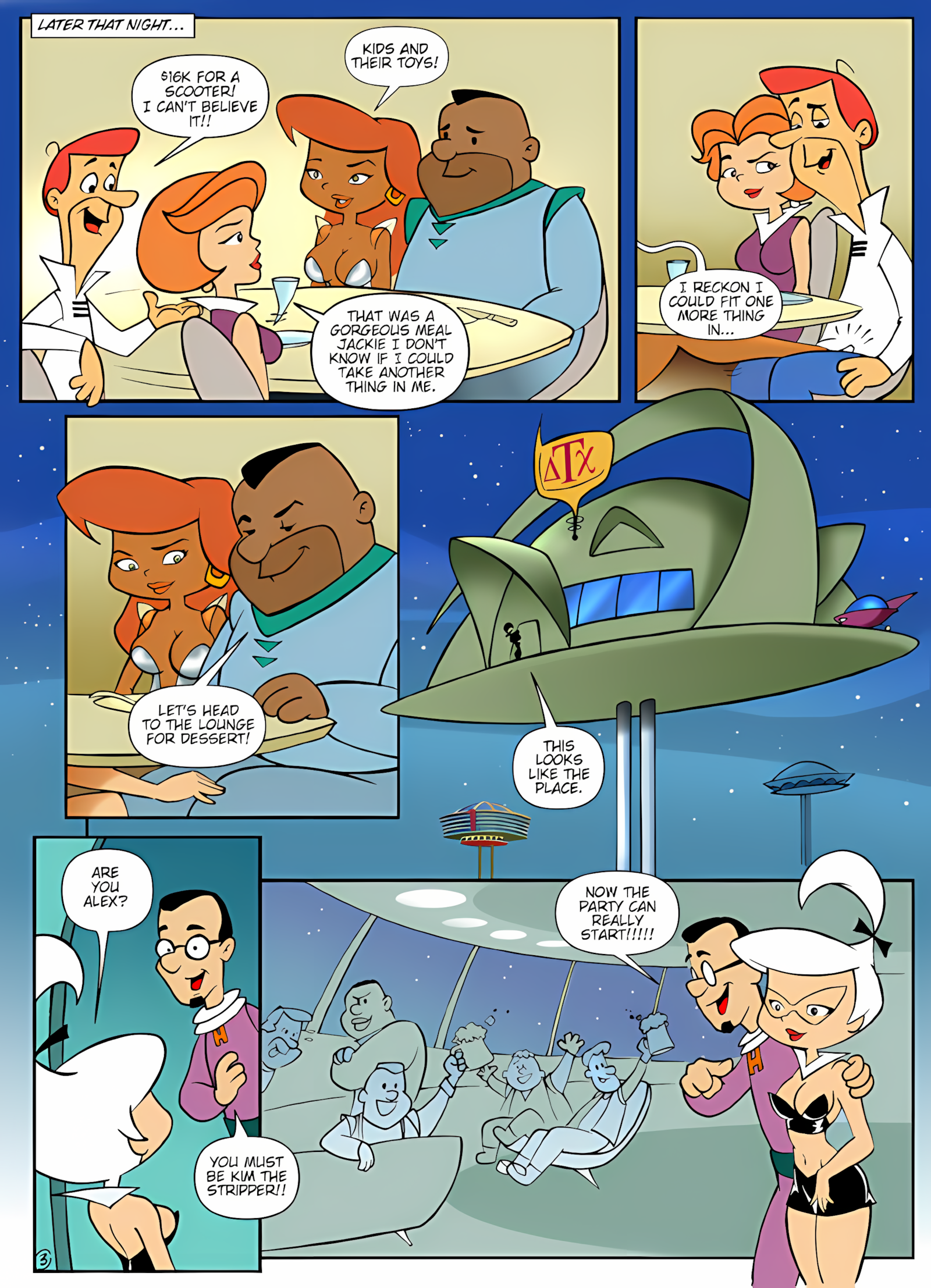 Brand New Jetsons Friends [Alex Hiro], Brand New Jetsons Friends, page 3 of 11
