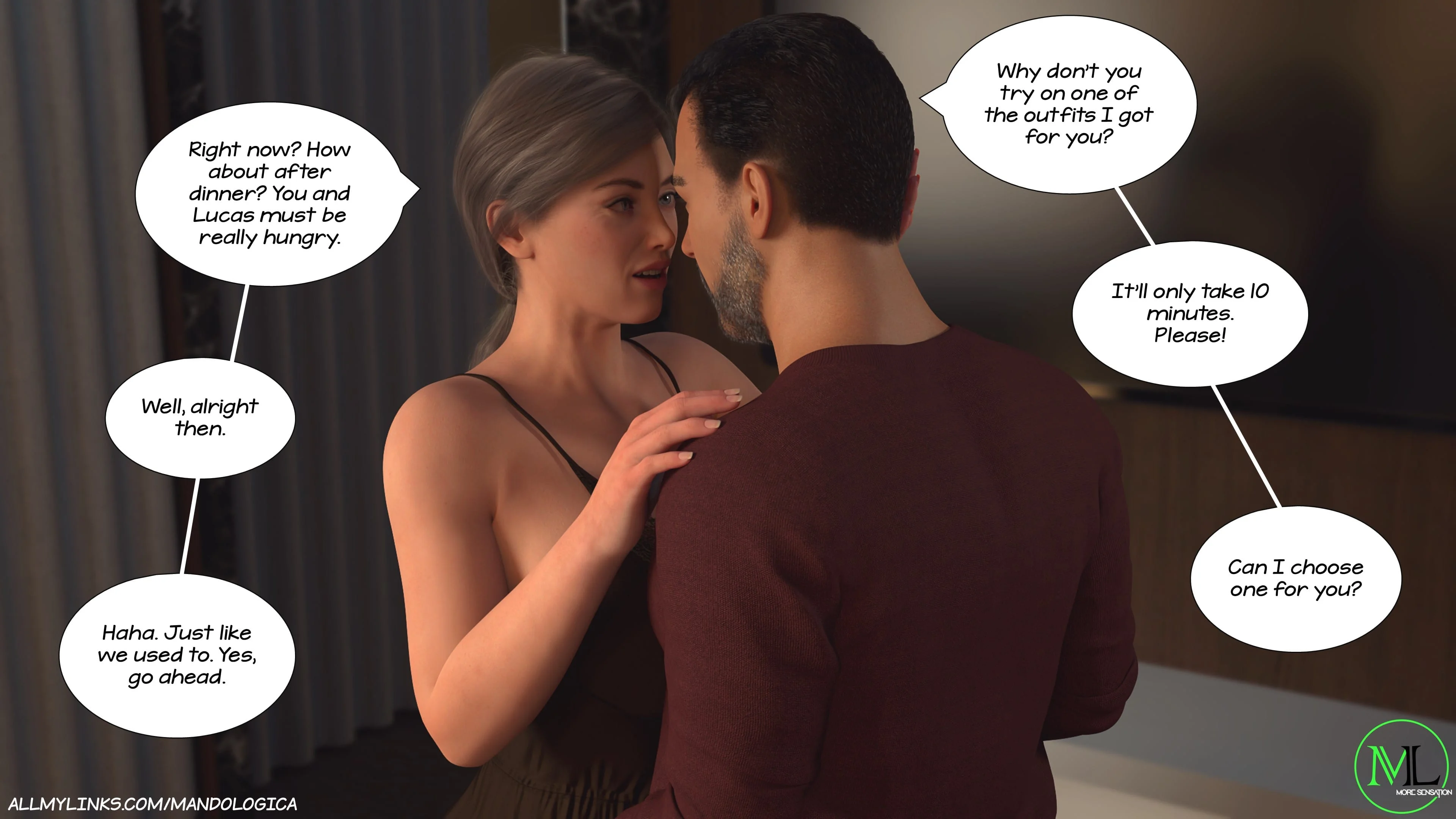 Breaking Boundaries [MandoLogica], 9 . Breaking Boundaries - Chapter 9, page 141 of 283