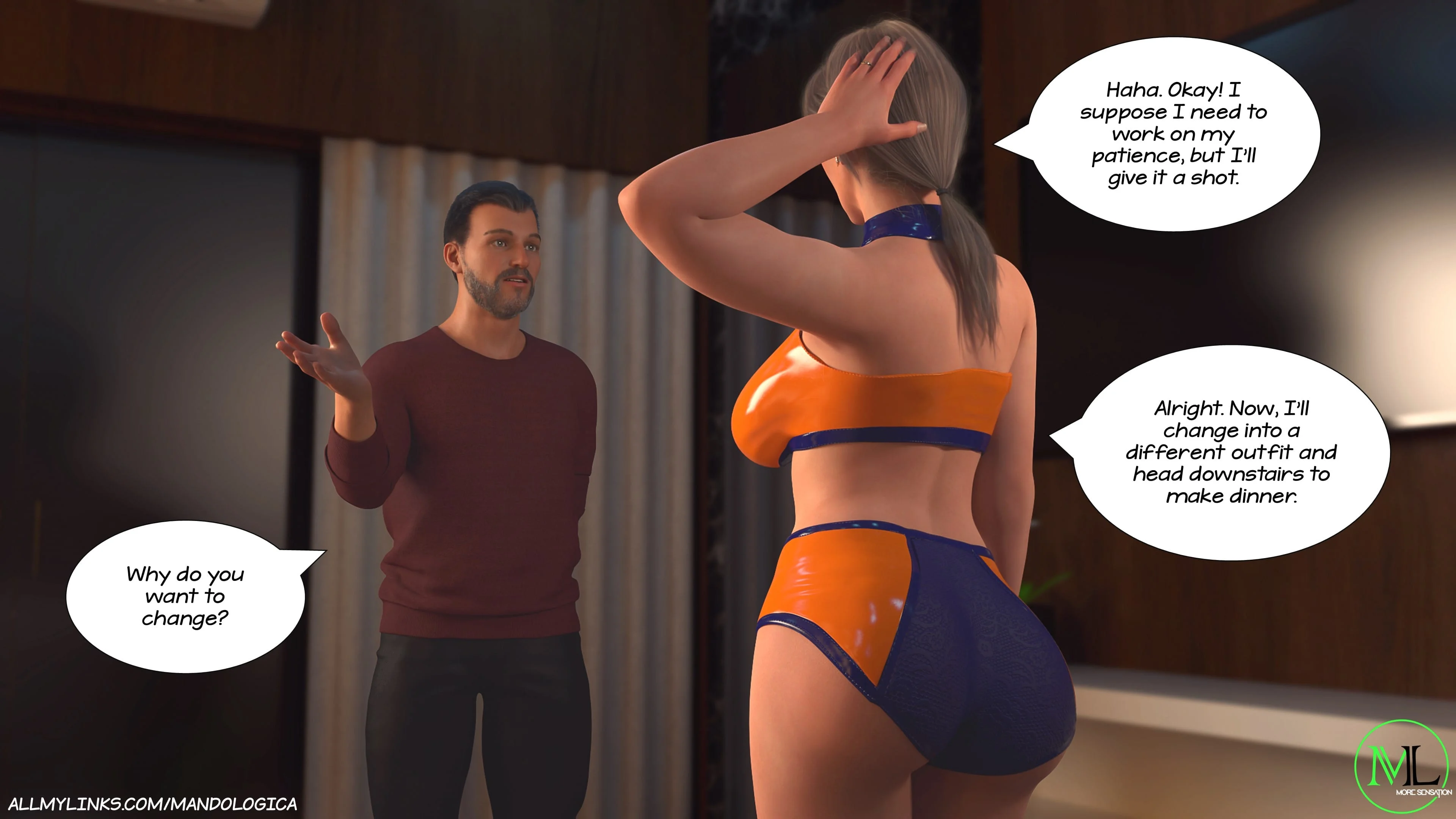 Breaking Boundaries [MandoLogica], 9 . Breaking Boundaries - Chapter 9, page 144 of 283