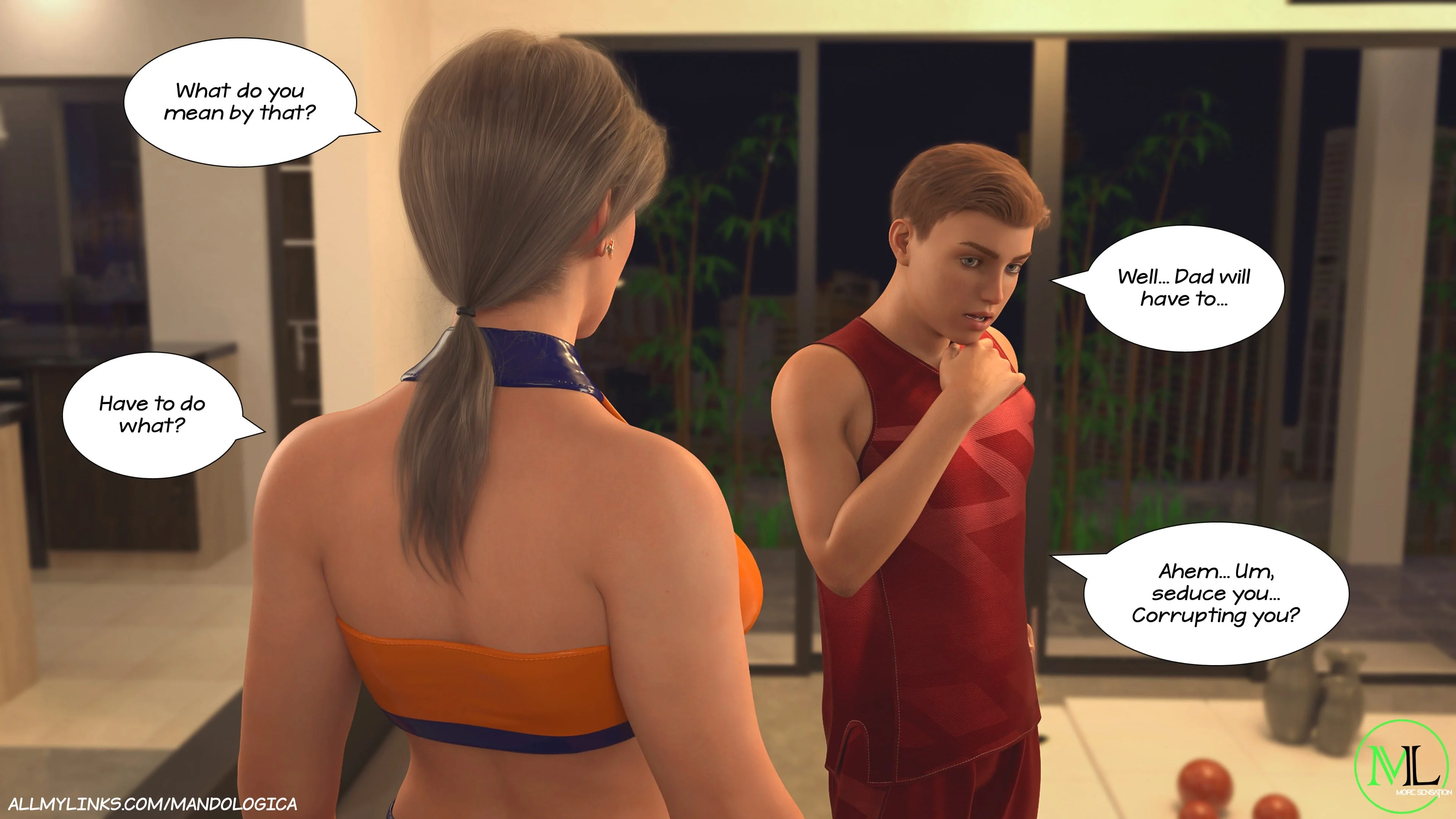 Breaking Boundaries [MandoLogica], 9 . Breaking Boundaries - Chapter 9, page 156 of 283