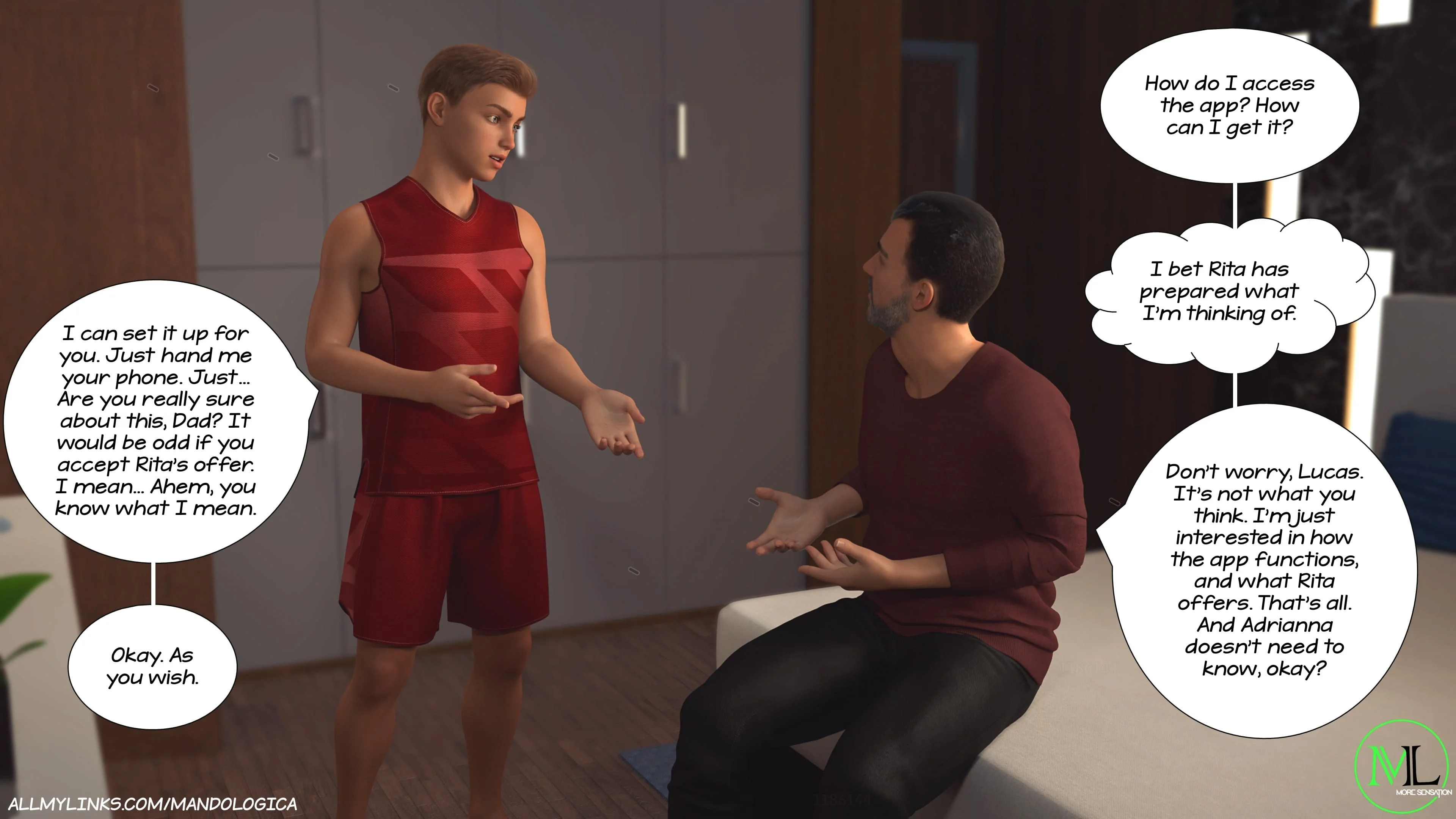 Breaking Boundaries [MandoLogica], 9 . Breaking Boundaries - Chapter 9, page 164 of 283