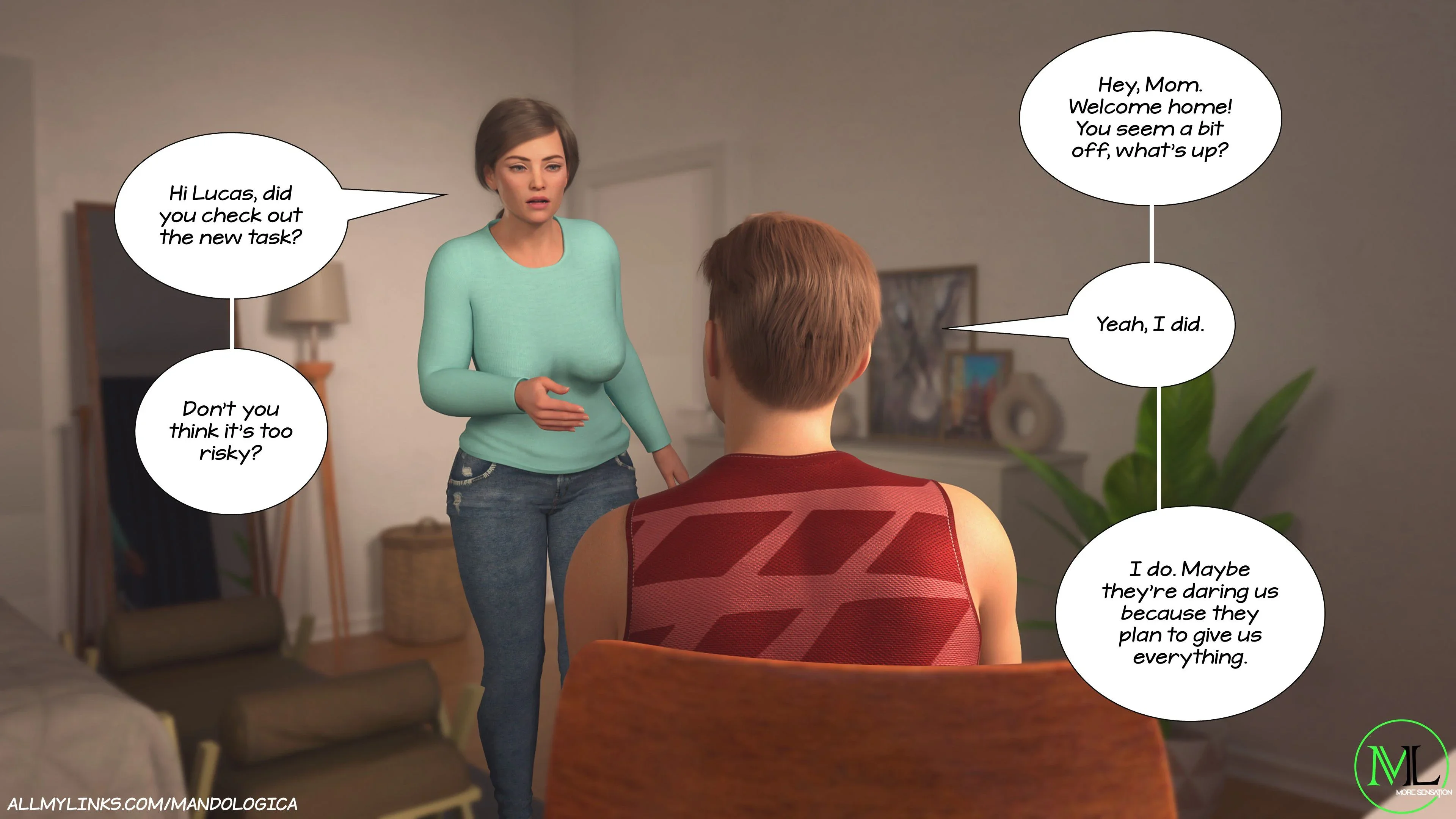Breaking Boundaries [MandoLogica], 8 . Breaking Boundaries - Chapter 8, page 214 of 253