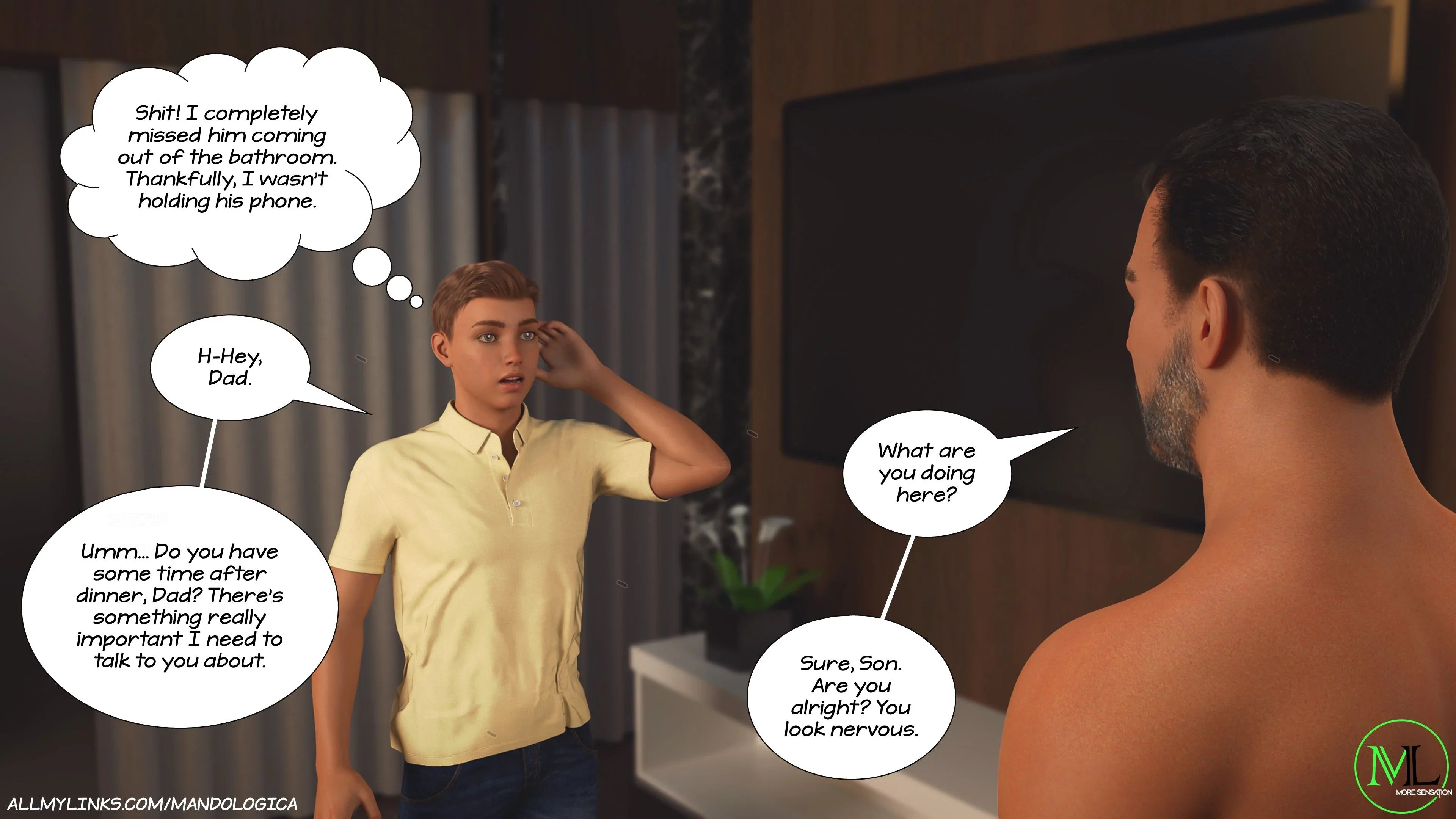 Breaking Boundaries [MandoLogica], 7 . Breaking Boundaries - Chapter 7, page 157 of 303