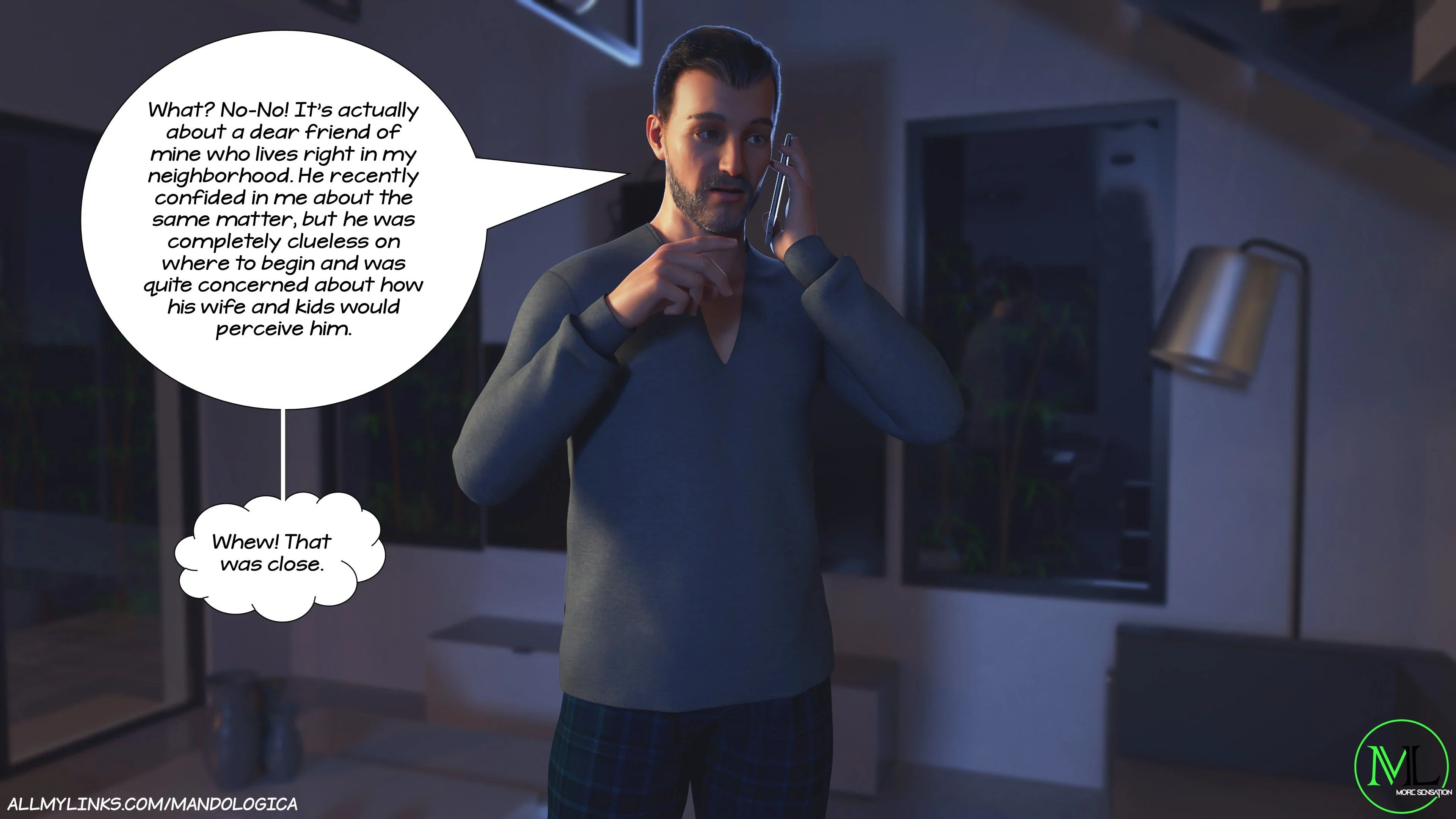 Breaking Boundaries [MandoLogica], 7 . Breaking Boundaries - Chapter 7, page 216 of 303