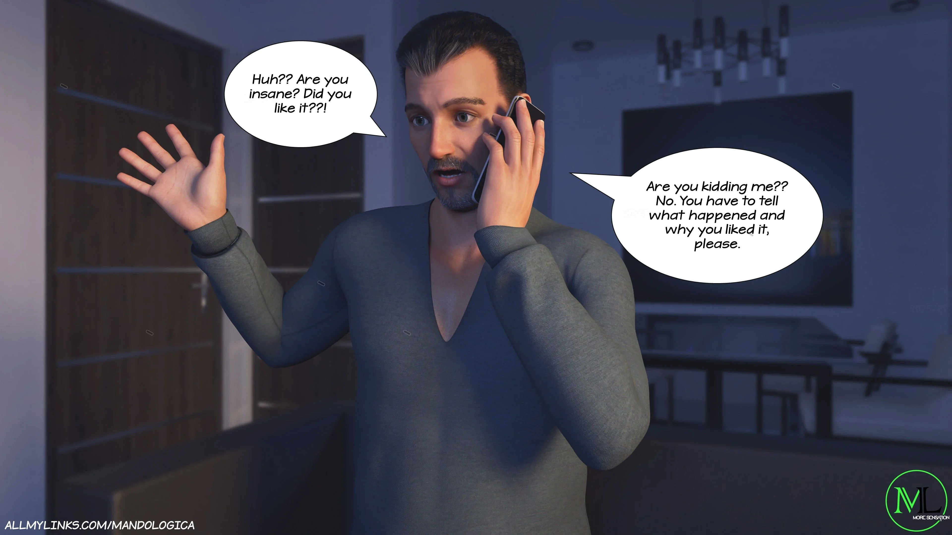 Breaking Boundaries [MandoLogica], 7 . Breaking Boundaries - Chapter 7, page 219 of 303