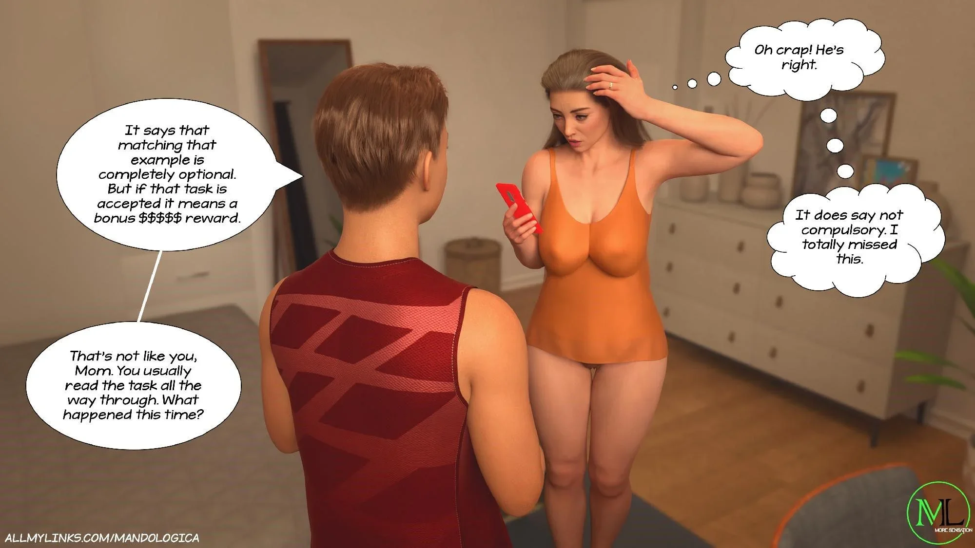 Breaking Boundaries [MandoLogica], 5 . Breaking Boundaries - Chapter 5, page 34 of 211