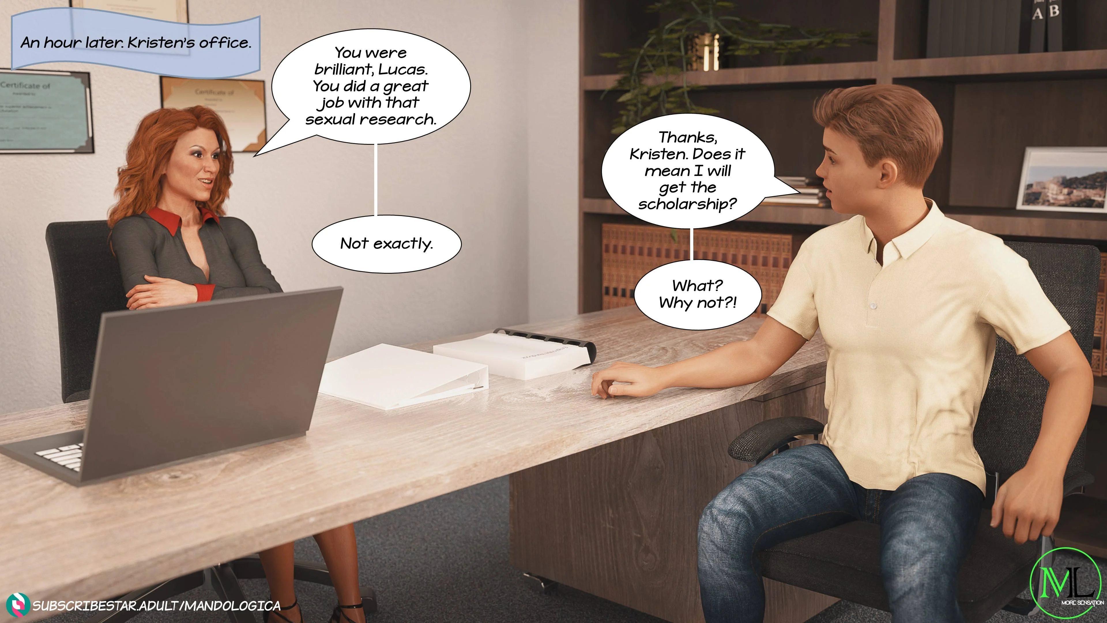 Breaking Boundaries [MandoLogica], 1 . Breaking Boundaries - Chapter 1, page 14 of 87