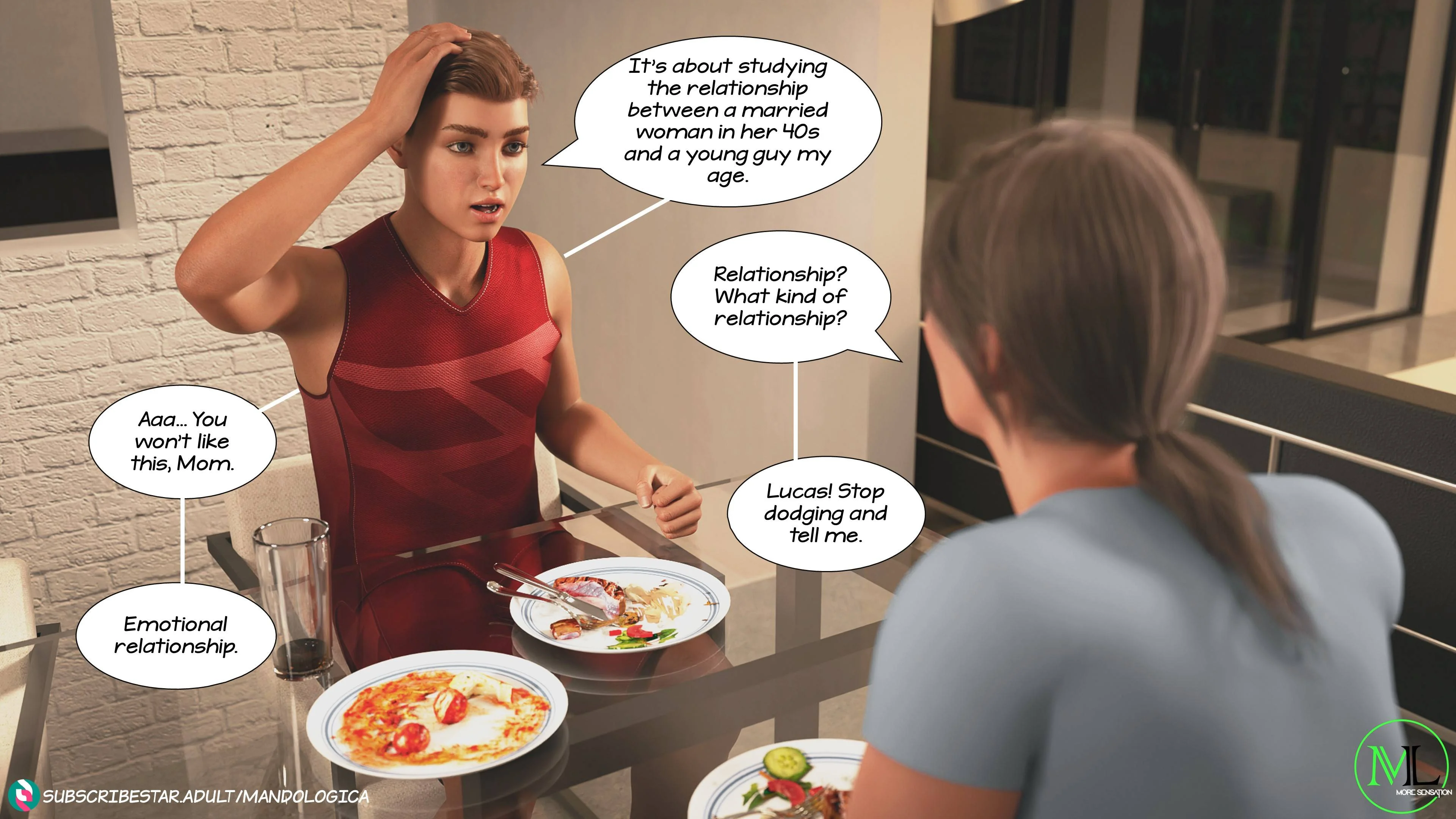 Breaking Boundaries [MandoLogica], 1 . Breaking Boundaries - Chapter 1, page 54 of 87