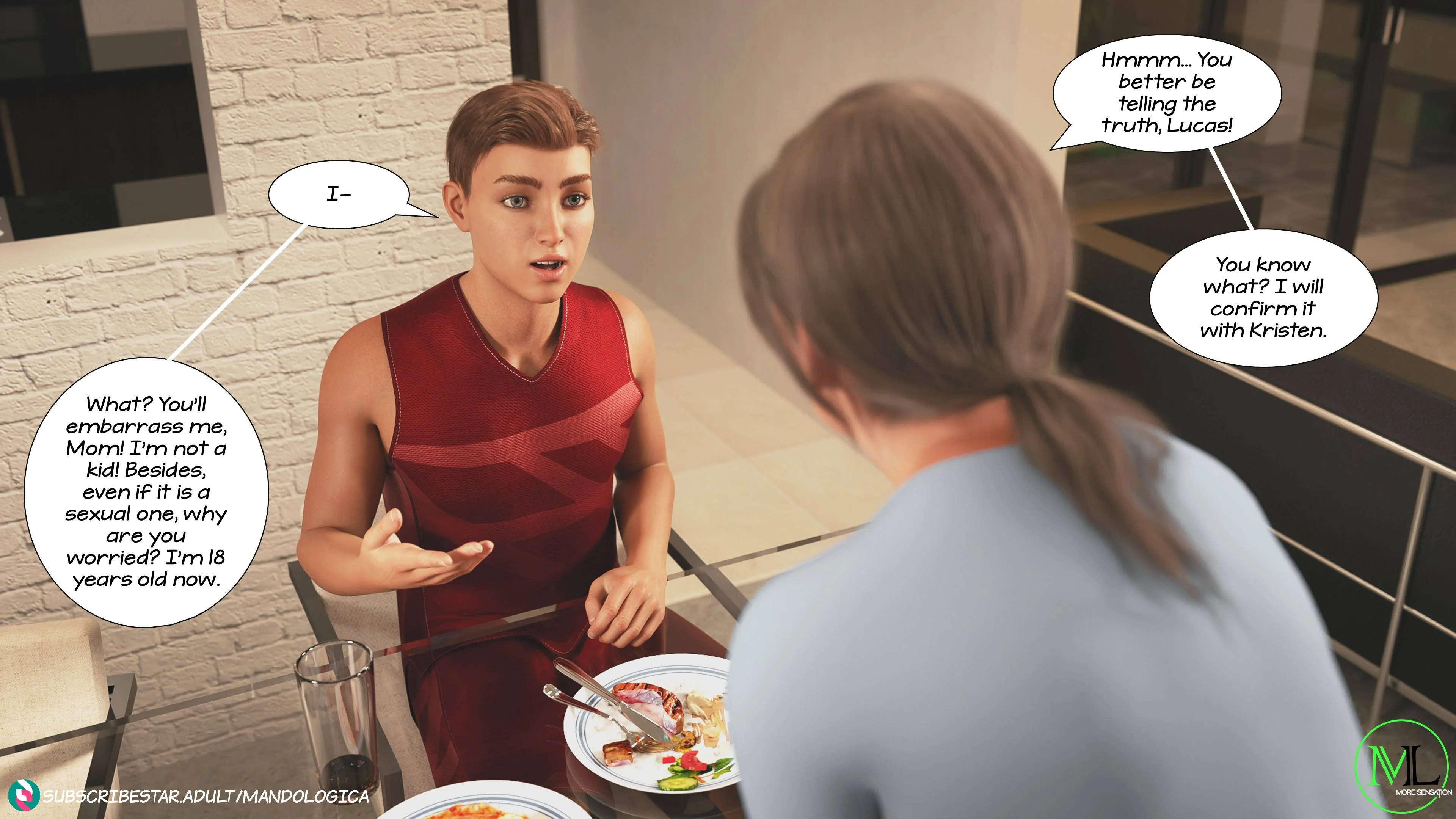 Breaking Boundaries [MandoLogica], 1 . Breaking Boundaries - Chapter 1, page 56 of 87