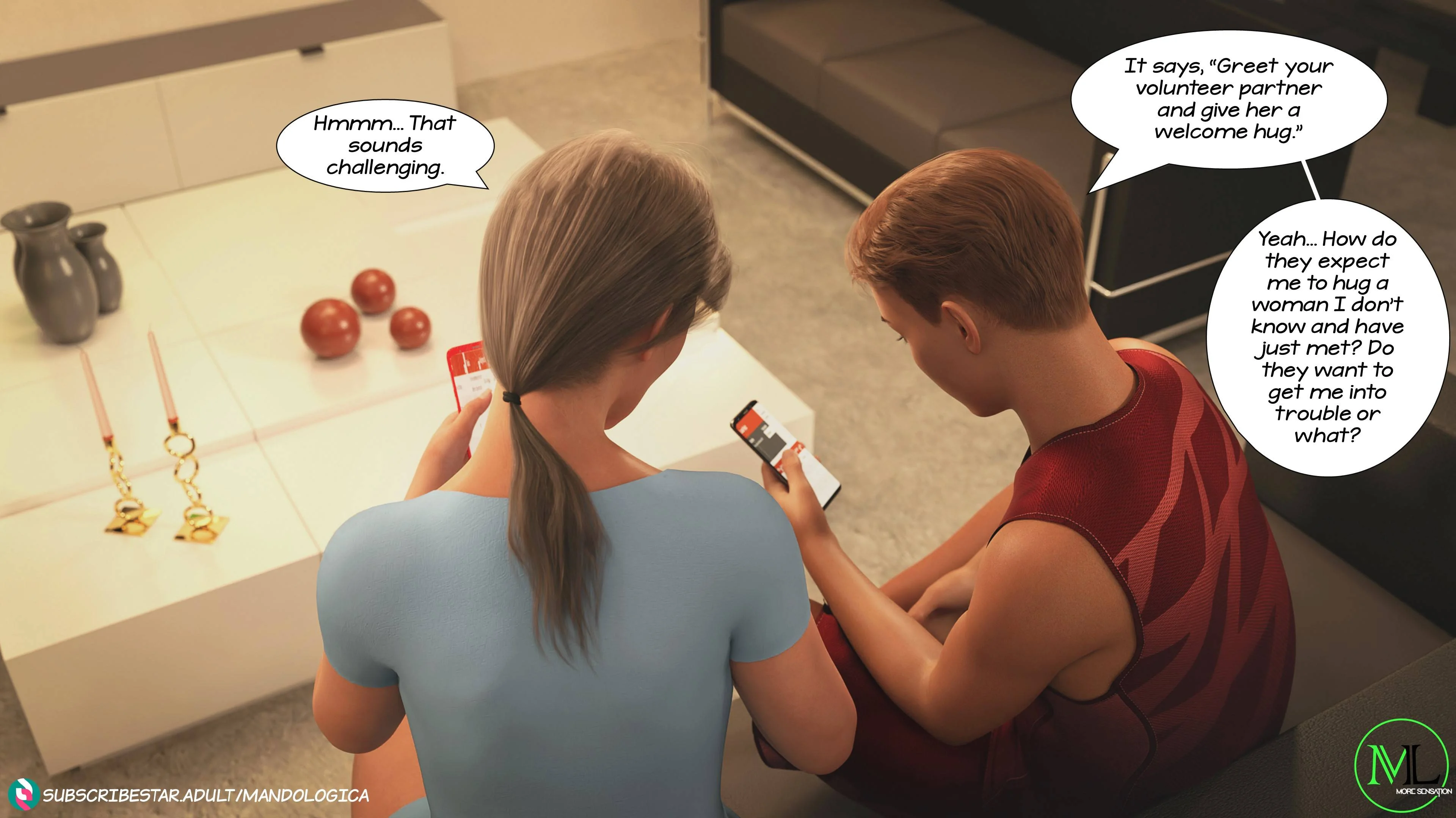 Breaking Boundaries [MandoLogica], 1 . Breaking Boundaries - Chapter 1, page 70 of 87