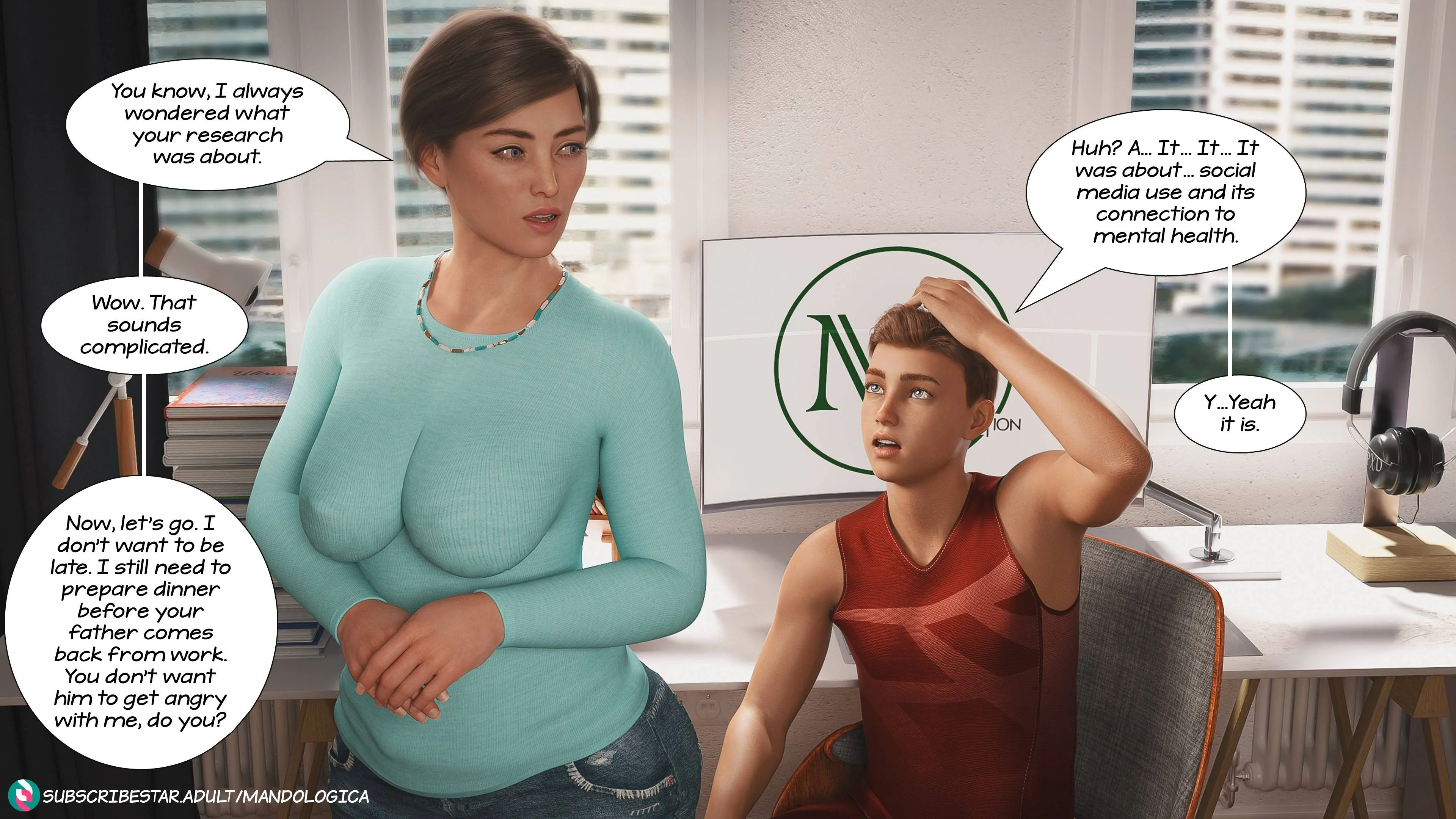 Breaking Boundaries [MandoLogica], 1 . Breaking Boundaries - Chapter 1, page 9 of 87