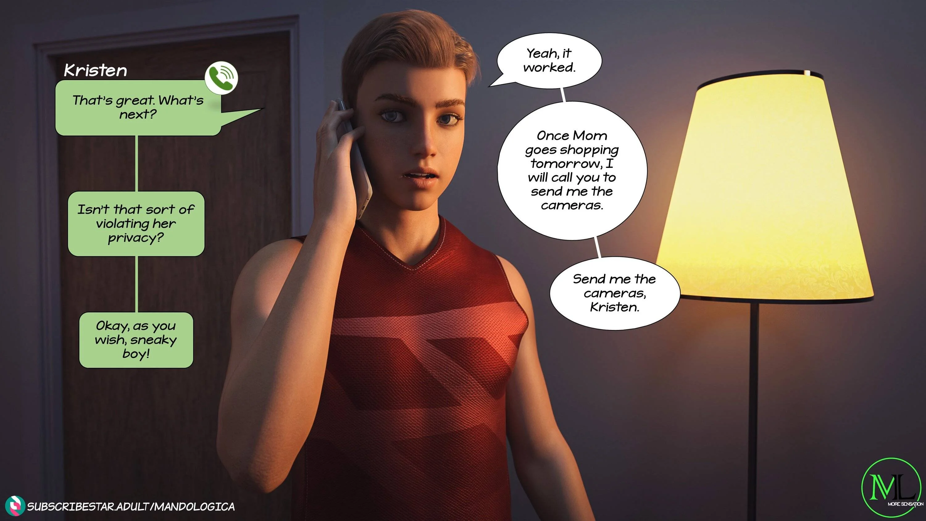 Breaking Boundaries [MandoLogica], 1 . Breaking Boundaries - Chapter 1, page 86 of 87