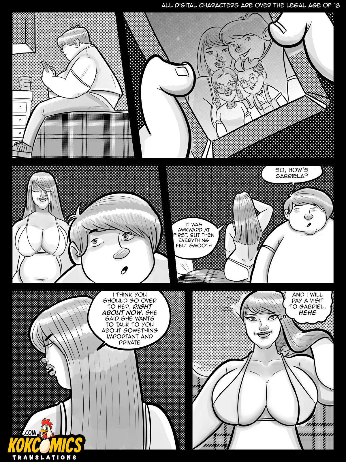 Brother’s Love – Gabriel & Gabriela, Gabriel & Gabriela Brother's Love 7 [Rogerius], page 9 of 24