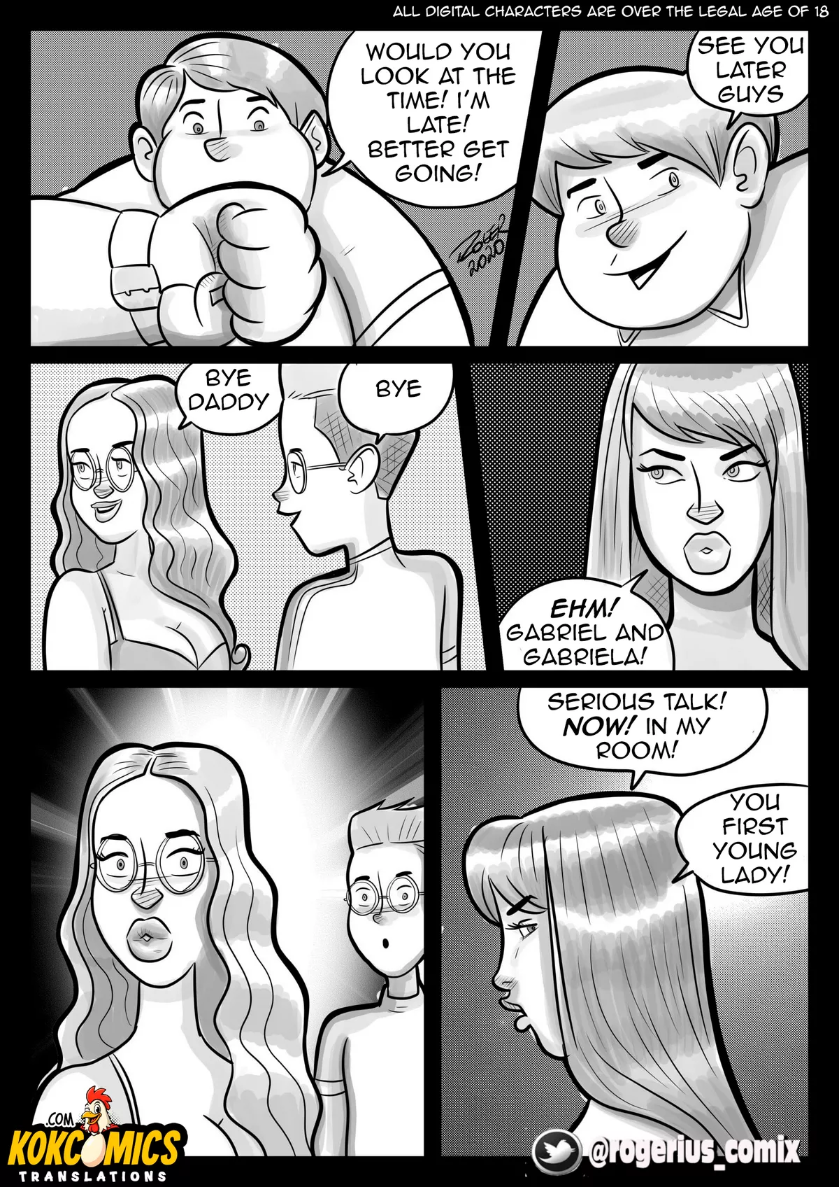 Brother’s Love – Gabriel & Gabriela, Gabriel & Gabriela Brother's Love 6 [Rogerius], page 7 of 28