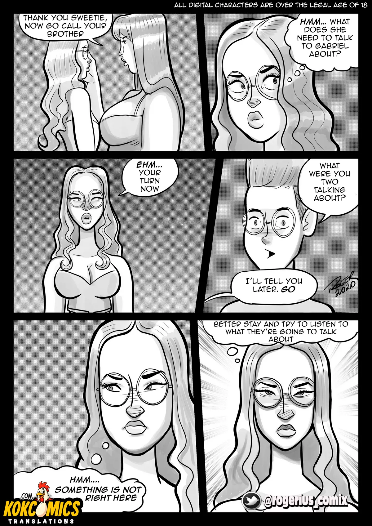 Brother’s Love – Gabriel & Gabriela, Gabriel & Gabriela Brother's Love 6 [Rogerius], page 10 of 28