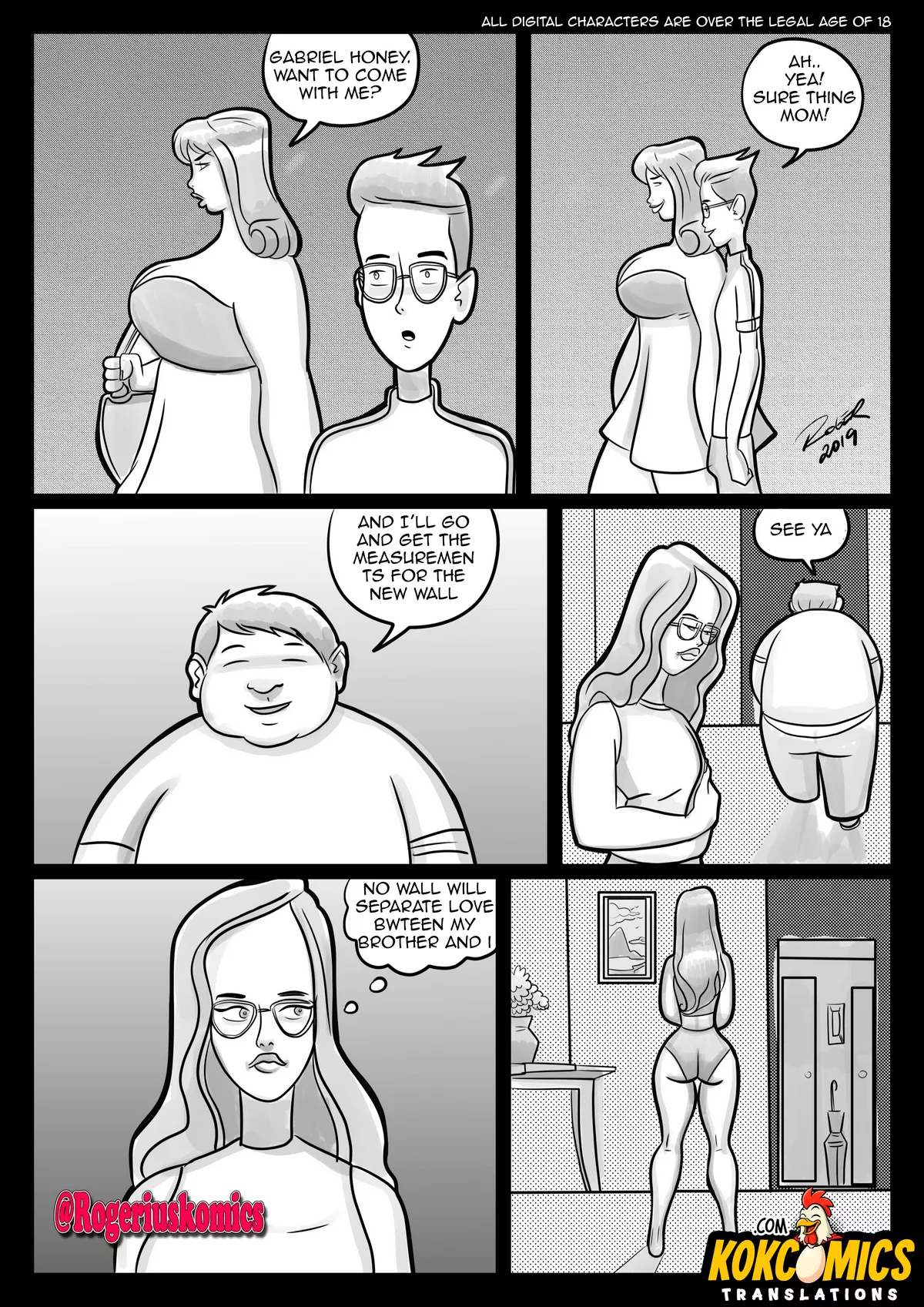Brother’s Love – Gabriel & Gabriela, Gabriel & Gabriela Brother's Love 4 [Rogerius], page 3 of 16