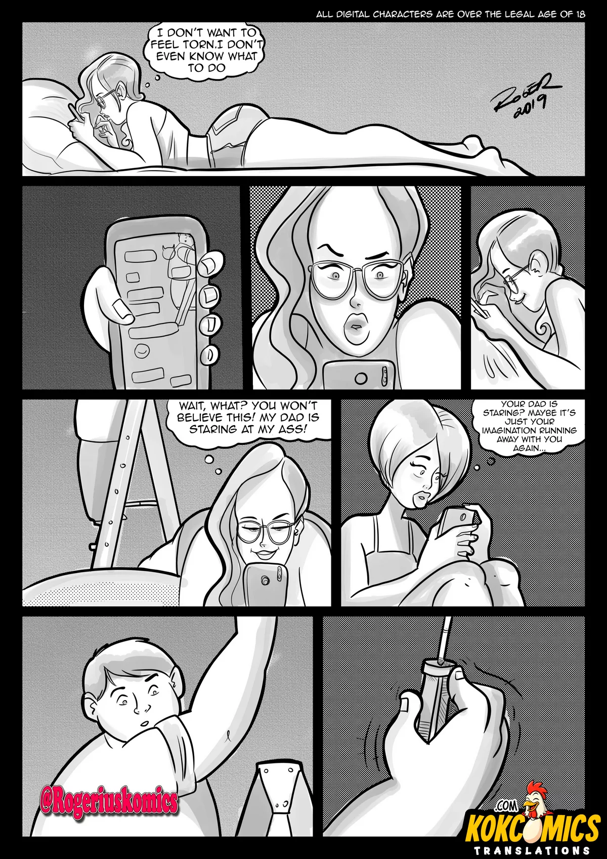 Brother’s Love – Gabriel & Gabriela, Gabriel & Gabriela Brother's Love 4 [Rogerius], page 7 of 16