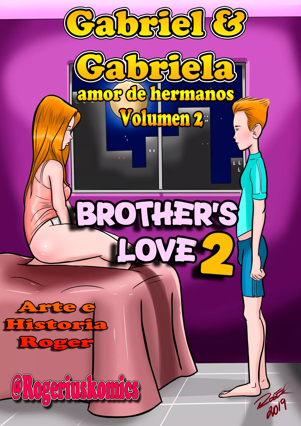Brother’s Love – Gabriel & Gabriela, Gabriel & Gabriela Brother's Love 2 [Rogerius], page 1 of 12